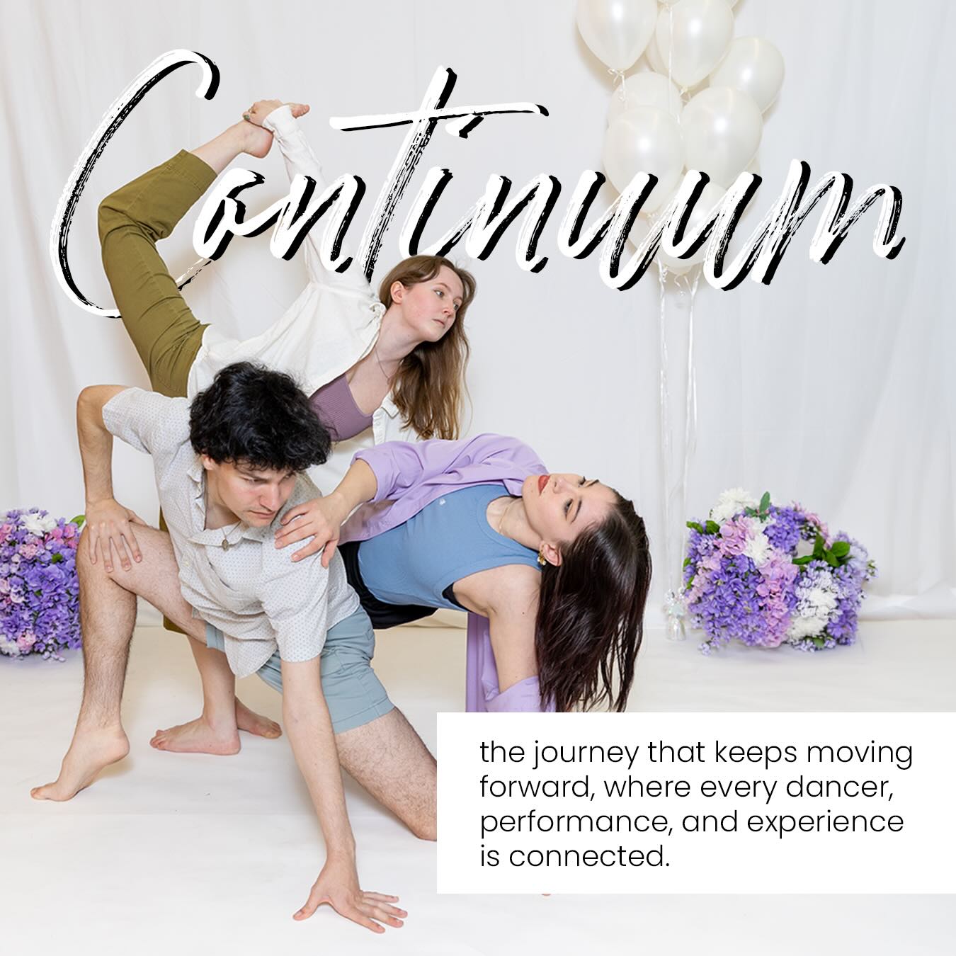 Continuum: the journey that keeps moving forward, where every dancer, performance, and experience is connected
We can’t believe how lucky we are to be preparing our fifth summer program performance, and we couldn’t have done it without our RDP community.