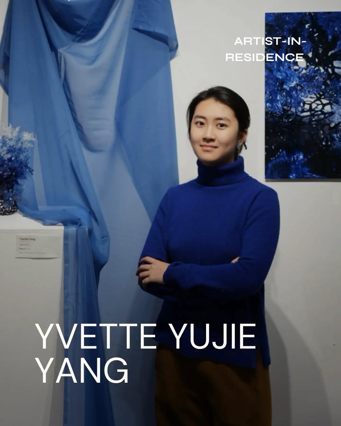 IOAEA Online Residency artist-in-residence
Yvette Yujie Yang - London, UK
@yvettey_art
Residency period: April/ June 2026
Bio
Yvette Yujie Yang is a Chinese-born, London-based artist who grew up in Cyprus.
Her interdisciplinary practice spans glass art, photography and cyanotype, exploring ecological grief through the materialisation of invisible loss. Working primarily with glass, she constructs symbolic worlds that reflect on broader themes while grounding them in intimate, personal resonance
Yang has exhibited and conducted workshops internationally, including exhibitions and public programs in France, Italy, China and UK. She has led both online and offline workshops at venues such as K11 Art Space, engaging diverse audiences in conversations about material culture and the politics of craft.
Artworks exhibited:
Understory IV, 2026. Glass, Dimension Variable
Understory V, 2026. Glass, Dimension Variable
Understory I, 2026. Glass, Dimension Variable
Understory VI, 2026.Glass, Dimension Variable
Workshop:
Fractured Light - Stained-glass Workshop, Sunday, June 21, at 4 pm
Exhibition at @threerooms_e17
@insightsofanecoartist
#OnlineResidency #onlineartresidency #artresidencyprogram #sustainableart #londonexhibition