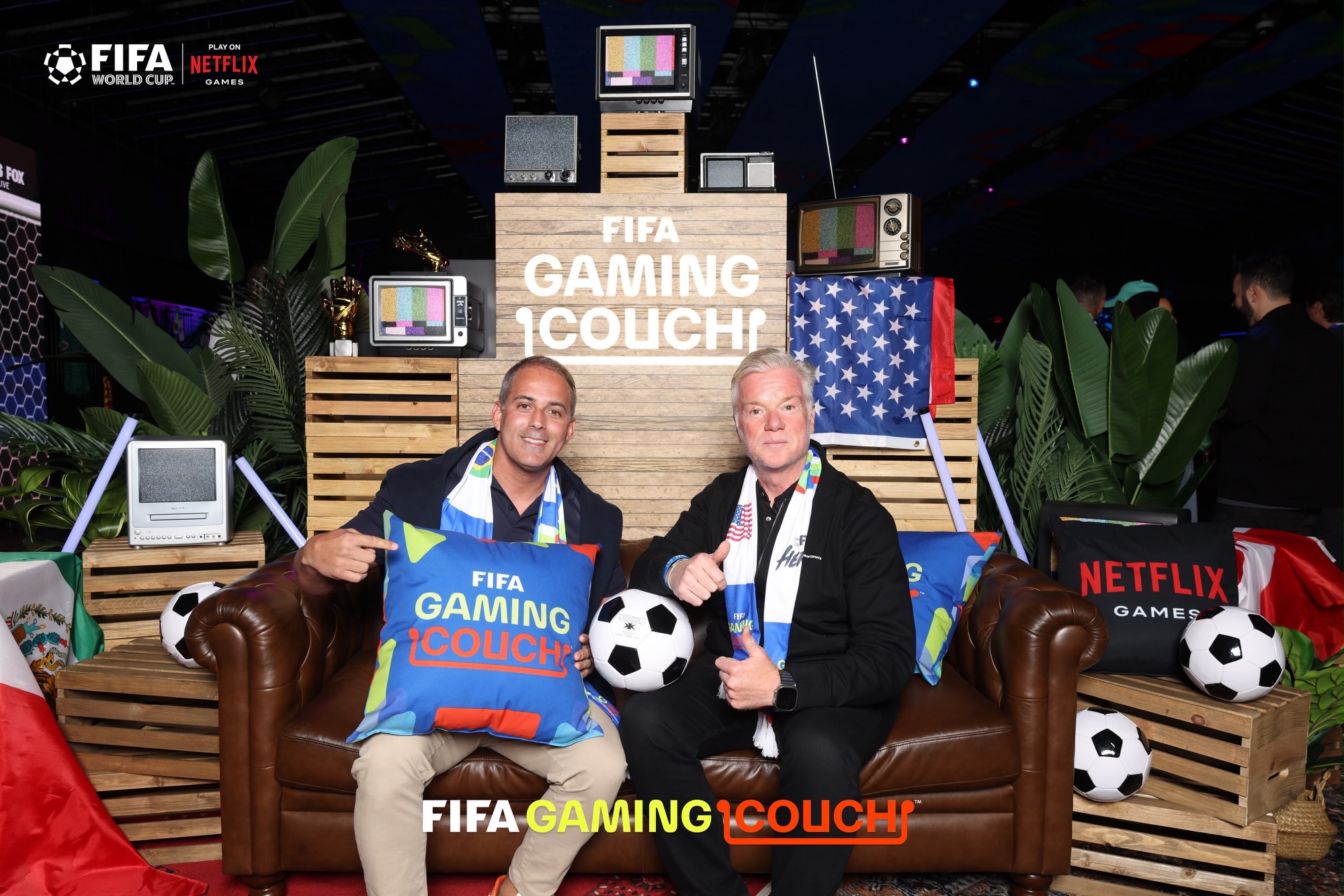 President & CEO Sir Paul J. Foster, and GEF Board Member Leo Fontes joined leaders from football, gaming, entertainment, and media in Los Angeles for FIFA Gaming Couch, marking the launch of FIFA World Cup™: Launch Edition. ⚽️
We thank FIFA, Netflix Games, and Delphi Interactive for the invitation, and extend our appreciation to Christian Volk, Jai Ganatra, and their teams for convening meaningful conversations on the future of football gaming. 🎮
As sport, gaming, and entertainment continue to converge, initiatives like these create new opportunities to connect communities and expand access to gaming experiences worldwide.
#worldconnected #FIFA #FIFAWorldCup #FIFAe