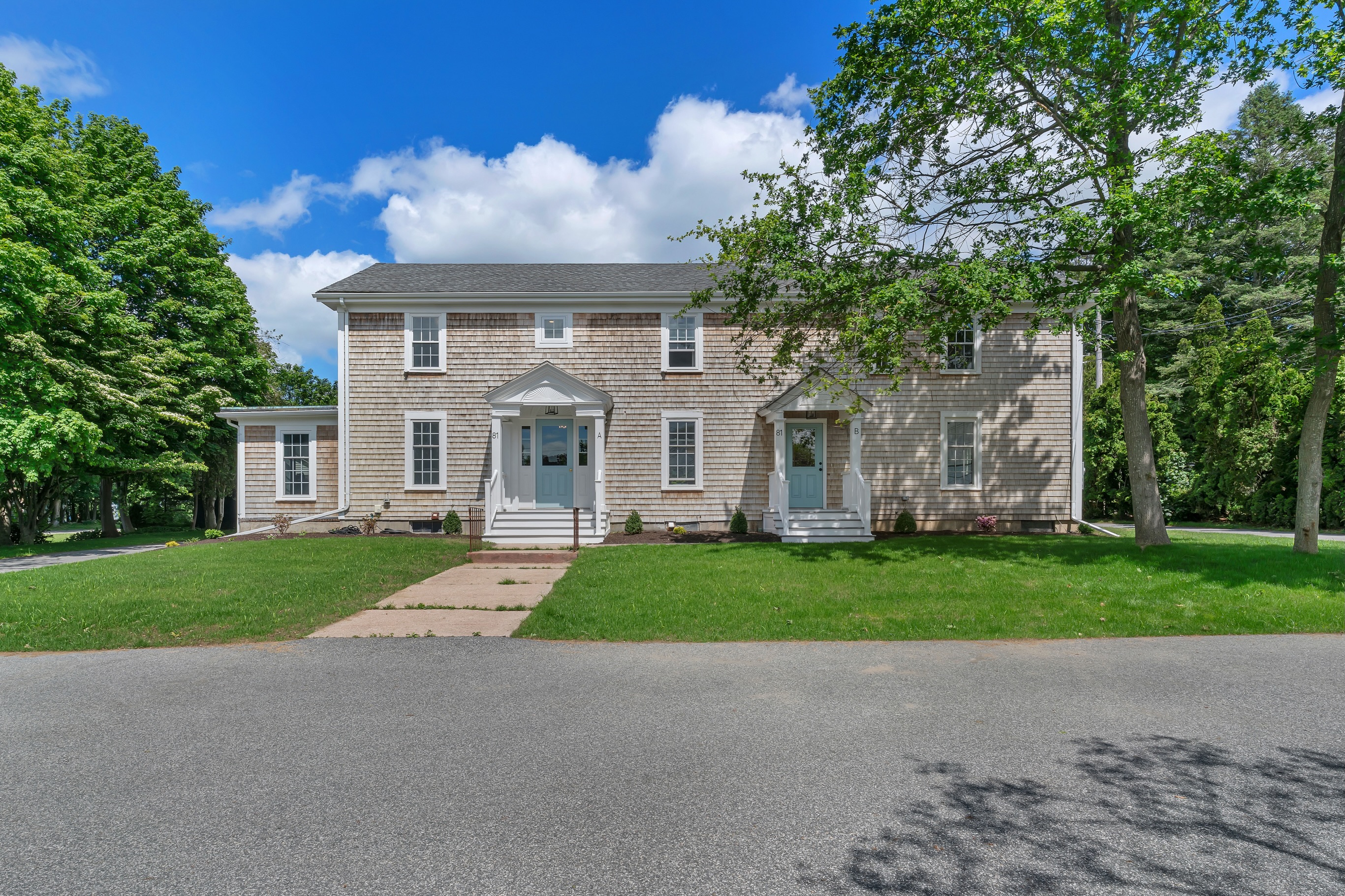 3-family property on 1.3 acres in Portsmouth. Beautifully renovated 5 beds, 6 baths, 3,620 sq ft.