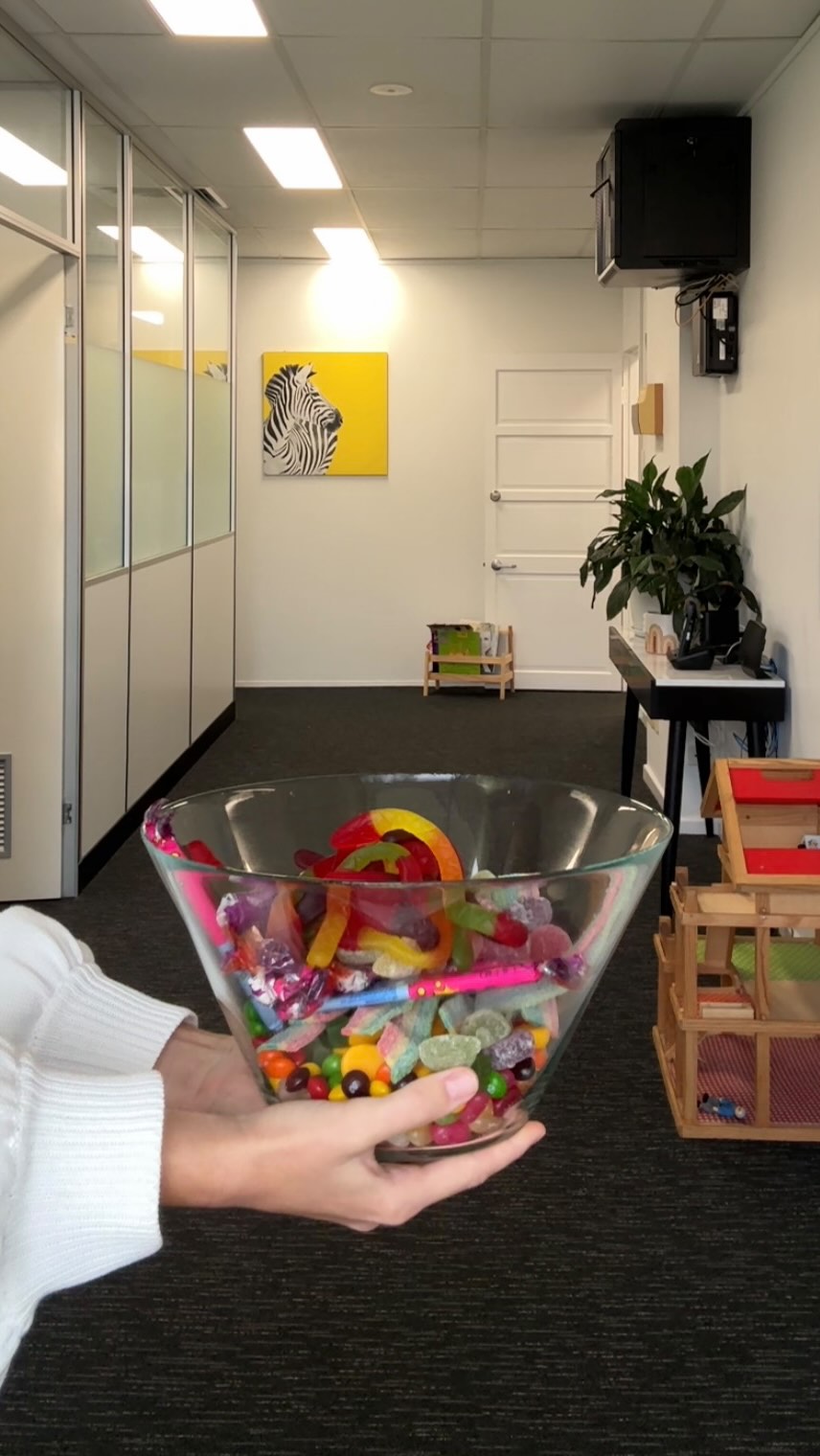 Our “JOY” SALAD 🍭🍬 A positive little spin on the trauma salad trend! We wanted to celebrate all those sweet moments and joyful wins that make our job super special 🫶🏼🫶🏼