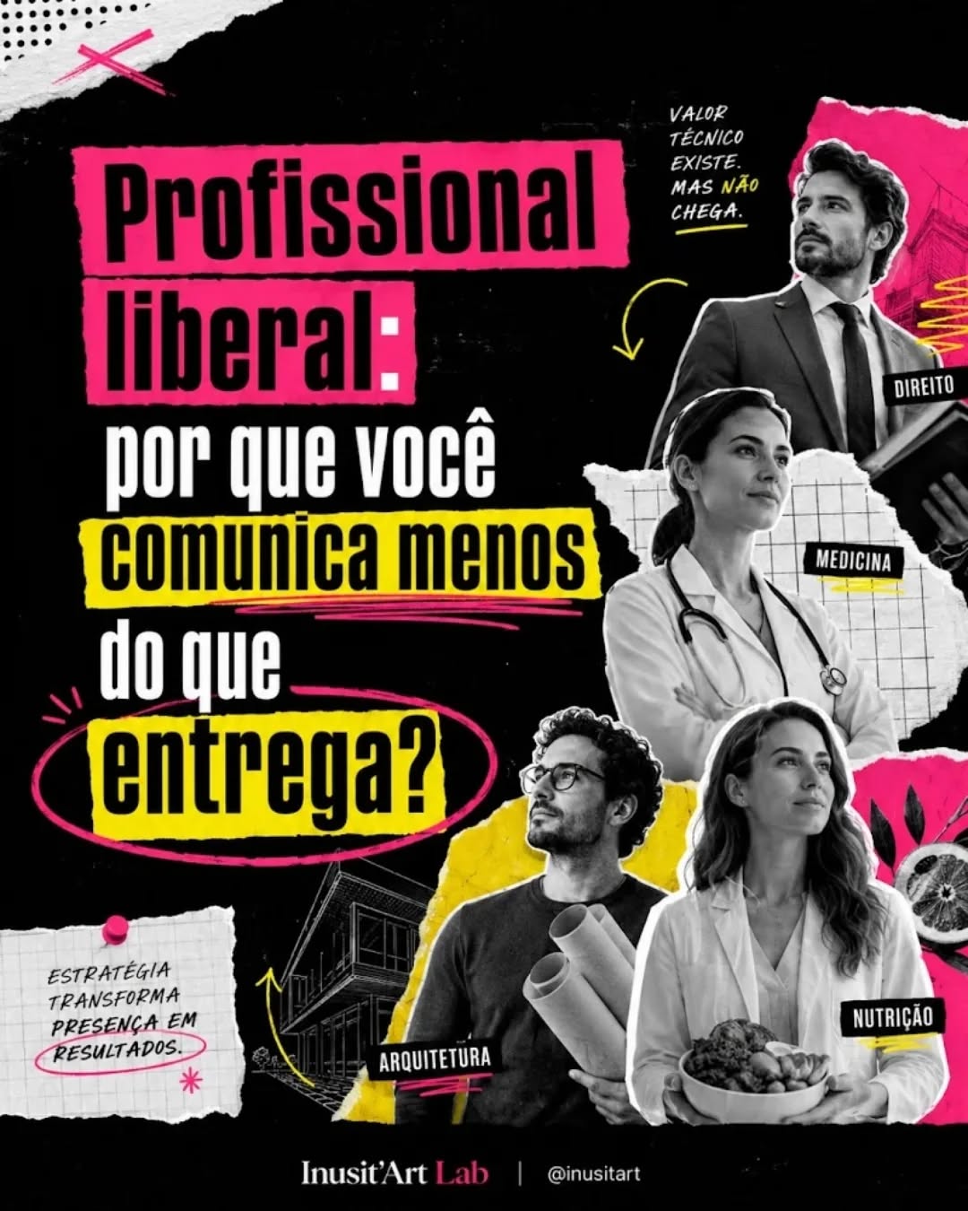 Muitos profissionais liberais entregam muito mais do que comunicam.
Atendem com responsabilidade, estudam, se atualizam, conduzem decisões importantes, resolvem problemas complexos e têm uma entrega que exige técnica, escuta, experiência e confiança.
Mas, quando alguém encontra esse profissional no digital, nem sempre consegue perceber tudo isso.
Às vezes o perfil não explica, o conteúdo não sustenta autoridade, o Google está incompleto, o site não ajuda, a comunicação parece genérica e o atendimento não conduz a pessoa com clareza até a próxima etapa.
E aí acontece uma coisa injusta, mas muito comum.
O mercado começa a comparar pelo que consegue enxergar.
Preço, estética, promessa, promoção, quantidade de posts ou presença mais barulhenta.
Só que serviço técnico não deveria ser percebido como produto comum de prateleira.
Advogados, médicos, arquitetos, nutricionistas, engenheiros, terapeutas e tantos outros profissionais não precisam se transformar em influenciadores para comunicar melhor.
Mas precisam ser encontrados, entendidos e lembrados pelas pessoas certas.
Comunicar bem não é exagerar, forçar autoridade ou se vender de qualquer jeito.
É organizar a presença digital para que o valor da entrega fique mais claro para quem está tentando decidir se confia, agenda, contrata ou indica.
Porque nem sempre o problema é falta de competência.
Às vezes, é falta de uma comunicação capaz de traduzir essa competência.
#MarketingDigital #ProfissionalLiberal #PresençaDigital #PosicionamentoDigital #InusitArtLab