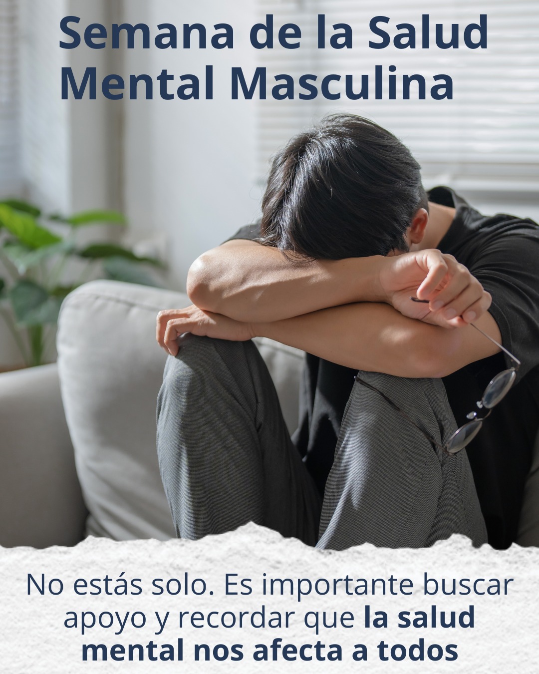 No estas solo. Es importante buscar apoyo y recordar que la salud mental nos afecta a todos.