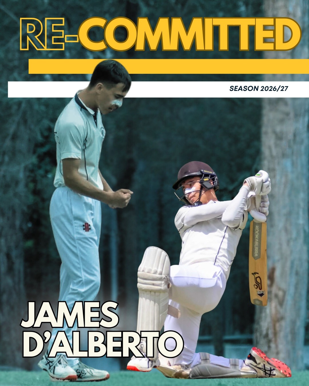 Same faces. Same club. Same goal. 🏏
Great to have these lads back on board for the season ahead. 💙💛
-
#heathmontcricket #themightymontas #runitback #recommitted #clubcricket