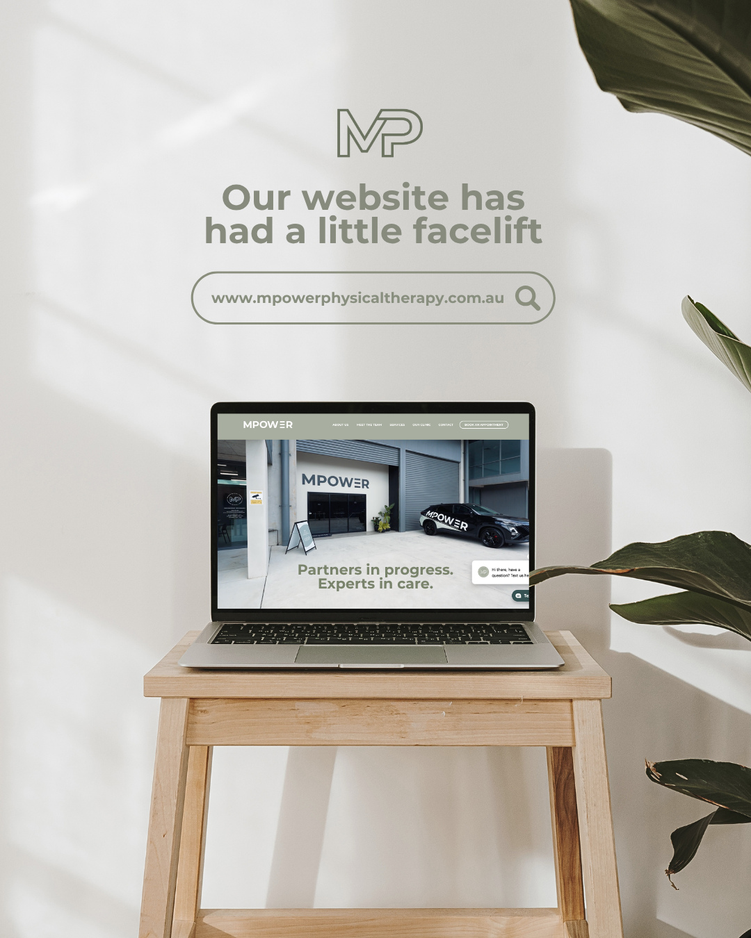 We're always looking for ways to improve the experience we provide to our clients and community.
Over the past few weeks, we've given our website and internal systems a refresh to help make your experience with MPower even smoother and more efficient.
As part of these improvements, you may notice some updates to appointment bookings, communications and client forms. These changes have been designed to streamline processes, improve accessibility and ensure we continue delivering the highest standard of care and service.
Thank you for growing with us as we continue to evolve and invest in creating a better experience for every person who walks through our doors.