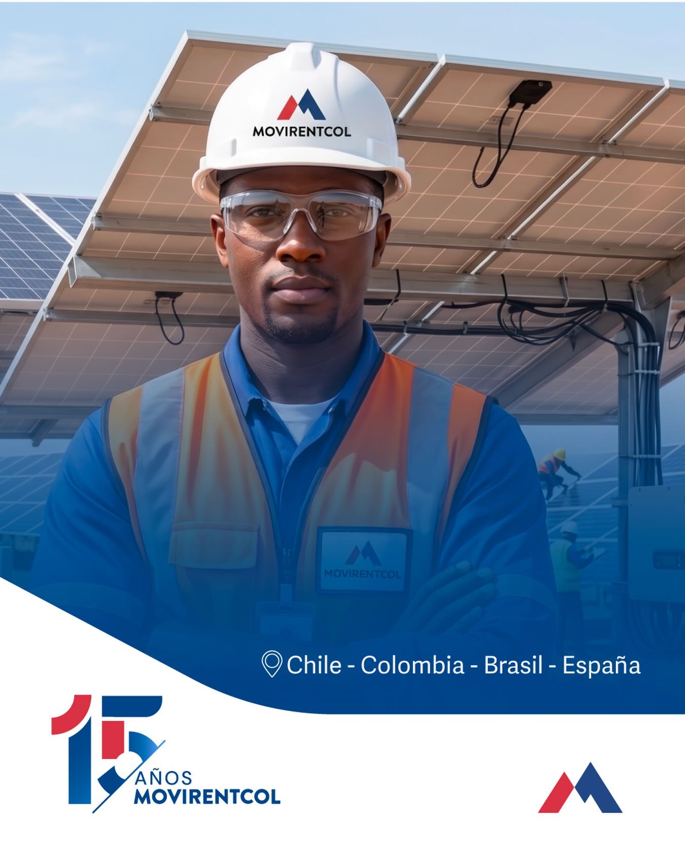 De Colombia a Chile. De Chile al mundo. 🌎
15 años de experiencia en energía renovable nos respaldan para este nuevo capítulo.
El futuro se construye. Nosotros lo hacemos. ⚡
#Movirentcol #Expansión #Brasil #España #EnergíaRenovable Chile Colombia BESS PFV
