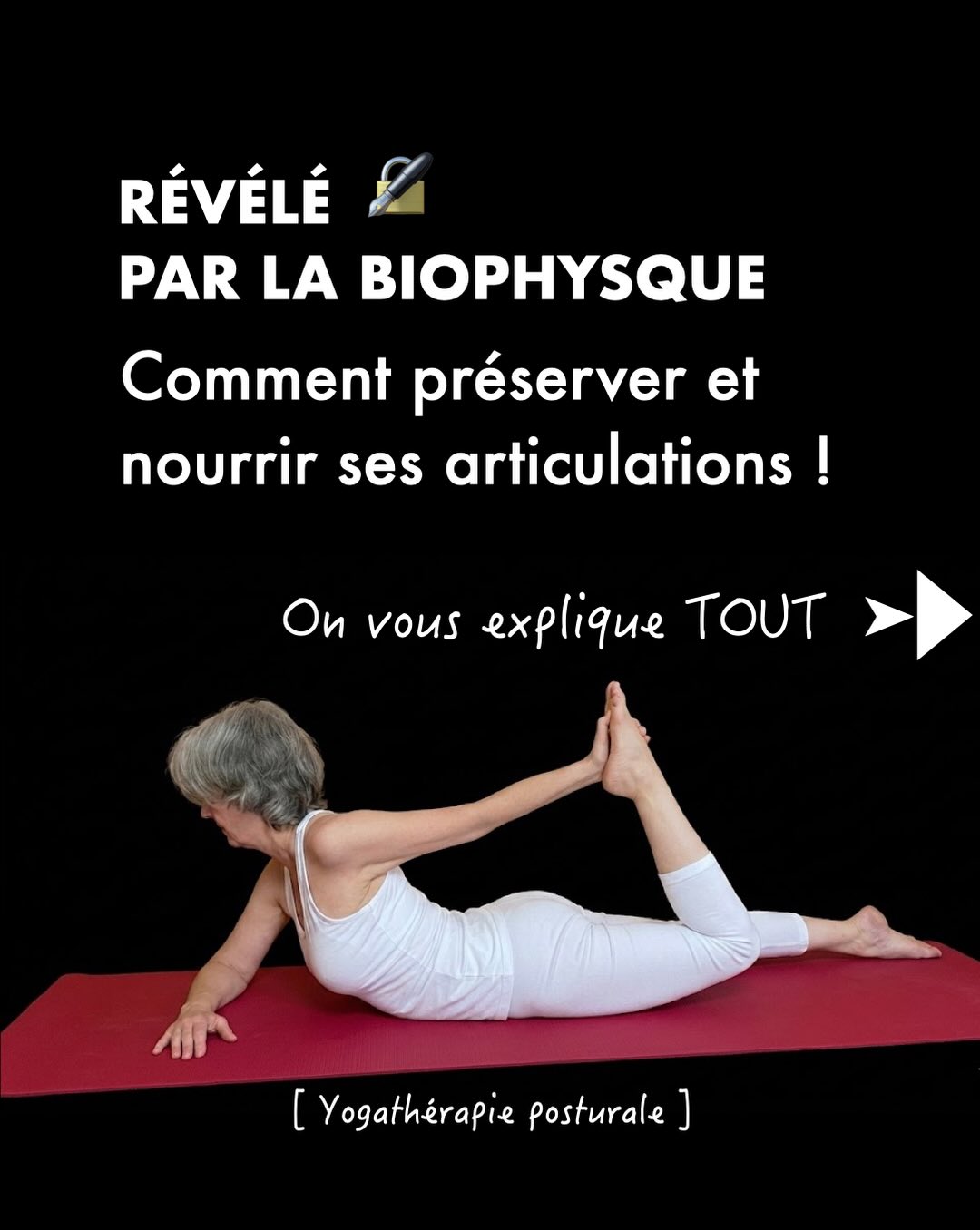 Révélé par la biophysique : comment préserver et nourrir ses articulations. 💎
C’est une vieille idée reçue que de considérer nos articulations comme de simples pièces mécaniques condamnées à un déclin inéluctable. On nous répète trop souvent qu’après un certain âge, la douleur est une fatalité.🙁
Pourtant, les avancées modernes en biophysique et en mécanobiologie doivent nous faire ouvrir les yeux 👀. Notre charpente répond à des lois physiques précises.
Comprendre ces mécanismes, c’est obtenir des clés 🔑 concrètes et validées pour protéger activement ses tissus au lieu de les subir.😺
Loin d’être figée, une structure articulaire saine se maintient grâce à trois grandes forces :
🌊 L’hydraulique (Loi de Darcy) :
Privé de vaisseaux sanguins, le cartilage est une matrice hautement hydrophile qui dépend de l’imbibition. Aligné dans l’axe de la gravité, le mouvement fait office de pompe : il chasse les déchets cellulaires et aspire le liquide synovial neuf pour nourrir le tissu en profondeur.
📐 La répartition des charges (Loi de Delpech) : Le cartilage est ultra-sensible à la répartition des pressions. Les forces de cisaillement hors-axe (comme s’avachir sur une chaise ou forcer l’esthétique d’une posture) interrompent le renouvellement cellulaire. Seul l’alignement rigoureux distribue les charges de manière homogène.
⚡ L’électricité (Loi de Wolff) : Traversé par la pesanteur dans la verticalité exacte, l’os subit une micro-déformation qui génère un courant électrique : la piézoélectricité. C’est ce signal biophysique qui ordonne aux ostéocytes de fixer le calcium et de densifier la charpente.
Que ce soit assis à votre bureau 🪑 ou en construisant une posture comme le Triangle (Utthita Trikonasana) sur votre tapis 🧘♂️, quitter la force musculaire qui contraint pour entrer dans l’alignement qui libère change absolument tout. .🧭 Notre tout nouvel article de blog (un dossier exclusif de 26 minutes de lecture clinique) vient de sortir. Écrivez simplement ARTICULATION en commentaire sous ce post et nous vous envoyons l’accès direct dans vos messages privés.
— Cath & Serge
#Yogatherapie #Biophysique #cathetsergeyoga #Aplomb #YogaAnatomie
