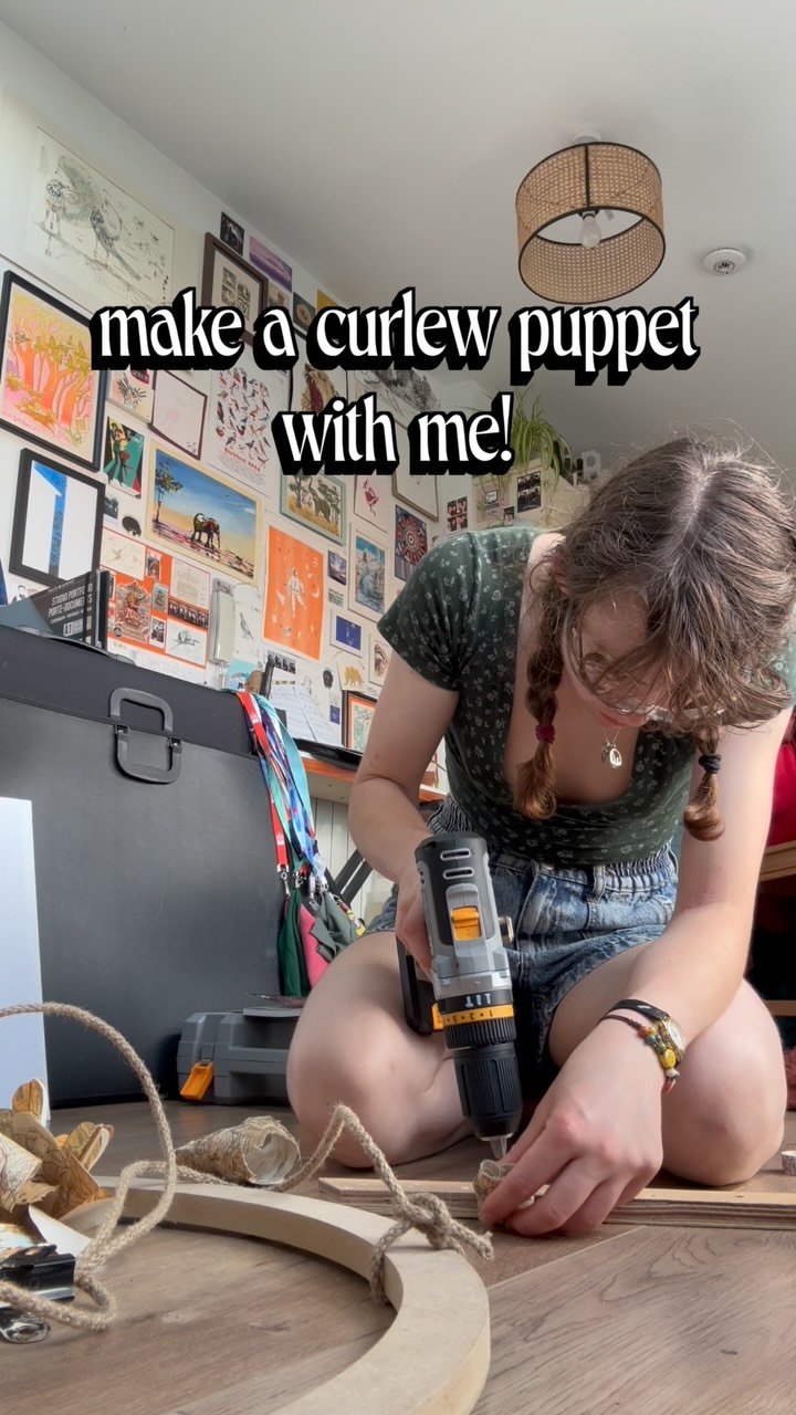 Make a curlew puppet with me !!
.
.
.
#mapart #curlew #puppet #art #bts @birdinggirlies @birdlife.international @birdlife.europe @btobirds @rspb @rspbengland @bristol.experimental.puppet @puppetplace @curlewaction @curlewconnectionswales @nidderdalecurlews @ordnancesurvey @yorkshiredales