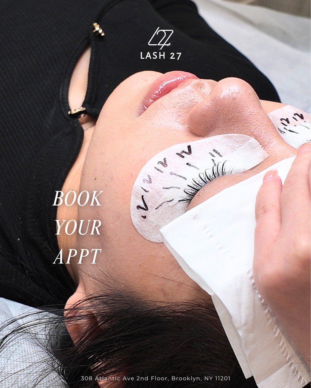 Your future lashes are waiting✨💖
Whether you're looking for a subtle everyday look or a full glam transformation, now is the perfect time to treat yourself. Book your appointment and let Lash 27 take care of the rest.
📍308 Atlantic Ave 2nd Floor, Brooklyn, NY 11201
📞(929) 398-7268
#Lash27 #LashExtensions #BookNow #BrooklynBeauty