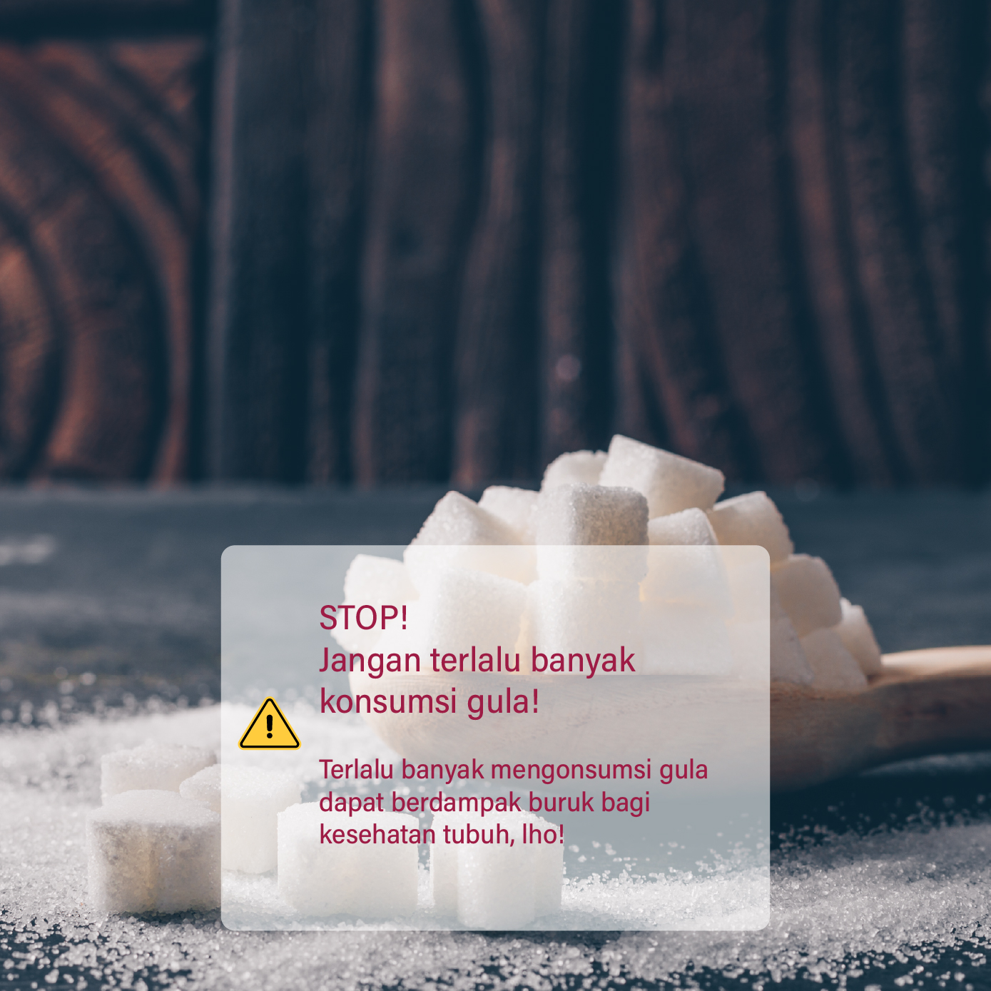 Manis di lidah, belum tentu baik untuk kesehatan. 🍭
Konsumsi gula berlebih dapat meningkatkan risiko obesitas, diabetes, penyakit jantung, hingga gangguan kesehatan lainnya. Sayangnya, gula tidak hanya berasal dari makanan manis, tetapi juga banyak ditemukan dalam minuman kemasan dan makanan olahan yang sering kita konsumsi sehari-hari.
Yuk, mulai lebih bijak dalam mengonsumsi gula dan perhatikan kebutuhan harian Anda. Kementerian Kesehatan RI menganjurkan konsumsi gula maksimal 50 gram atau sekitar 4 sendok makan per hari.
Jaga pola makan, pilih makanan yang lebih sehat, dan lakukan pemeriksaan kesehatan secara berkala. Karena kesehatan yang baik dimulai dari kebiasaan kecil yang dilakukan setiap hari.
#JagaKesehatan #HidupSehat #KurangiGula #CegahDiabetes #HealthyLifestyle #KLabMedicalCenter