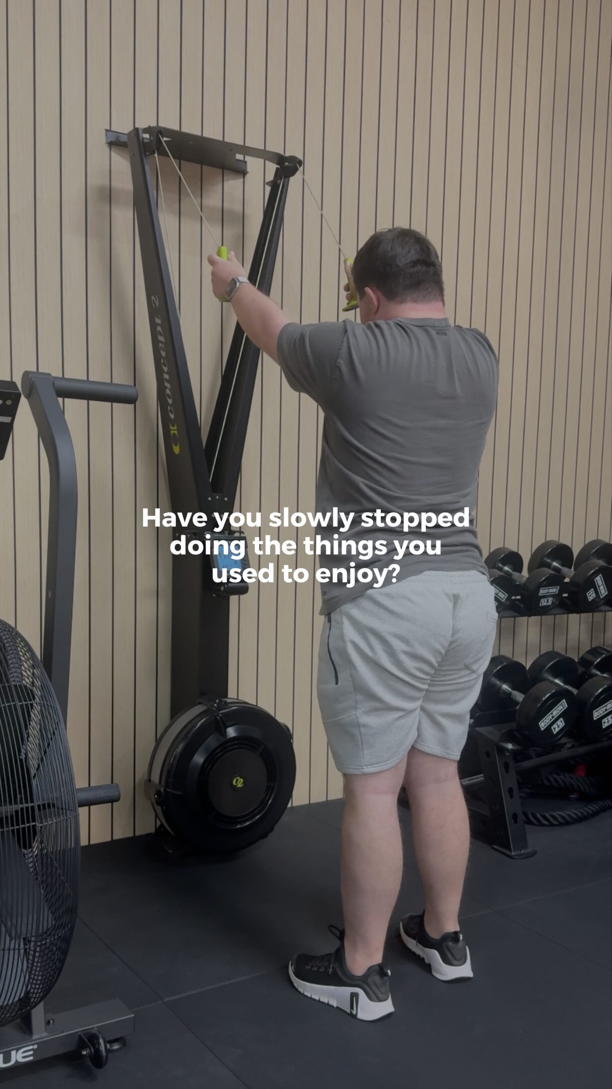 Sometimes it happens slowly...
You stop saying yes to plans. You pull back from activities you used to enjoy. You start staying home a little more, whether it’s because movement feels harder, confidence feels lower, energy feels different or everyday life simply feels more difficult than it used to. Over time, this can start to impact more than physical wellbeing, it can affect routine, confidence, connection and quality of life.
Building confidence in movement can also support confidence in everyday life. Good rehab is about more than just exercise, it’s about helping people feel more supported, capable and connected in the things that matter most!
Reach out to learn how we can support long-term movement confidence.