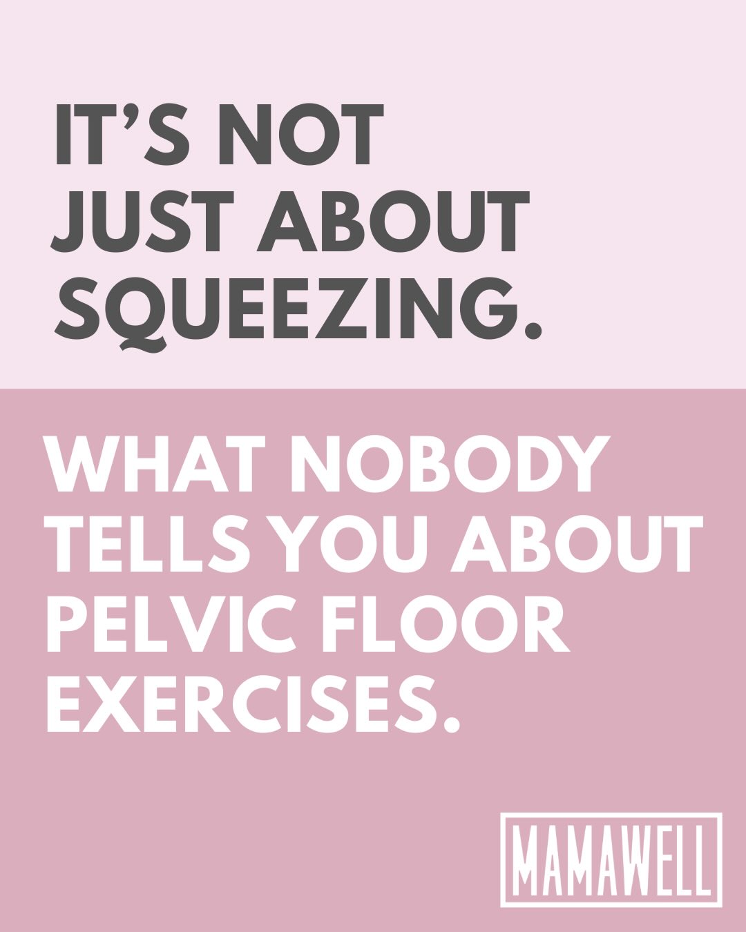 Can I tell you something that took me a long time to really understand, even as someone who’s been teaching this stuff for years? The link between pelvic floor, breath, relaxation and contraction: we need to be doing it all!
Most of us were handed the same advice at some point - squeeze, hold, repeat. Maybe it came from a leaflet, a midwife, or a post on here. And off we went, dutifully squeezing. Except for many women, it doesn’t actually help, it’s only one part of a complex system.
Here’s the bit that gets missed almost every time: your pelvic floor needs to fully relax just as much as it needs to lift. An overly tight pelvic floor can cause just as many problems as a weak one - urgency, discomfort, symptoms that just won’t shift no matter how consistently you do your exercises. I know we have so much to think about after birth, so I don’t want to make more work for anyone - but if we can think about fully relaxing our pelvic floor as well as squeezing it, it could be really beneficial.
The whole connection between the breath and pelvic floor is brilliant. Inhale, it drops and softens. Exhale, it lifts. It’s a smooth movement, not a permanent clench. So if you’ve been squeezing away for months and still noticing symptoms, you’re not doing it wrong - you’re just missing half the picture.
Swipe through and have a read - and if any of this is ringing bells, drop me a message - there’s nearly always more we can do.
Rosie x