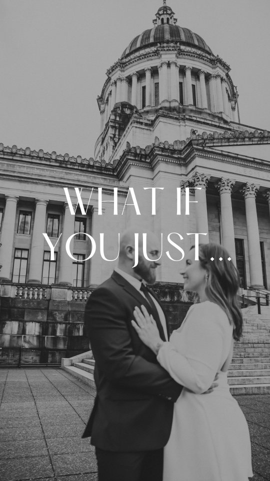 What if you just... GET MARRIED 💍💐❤️✨️
And hire me to capture your beautiful love story 😘🙏
•
•
•
#weddingphotographer #elopementphotographer #santanaphotographyllc #olympiaphotographer #radlovestories