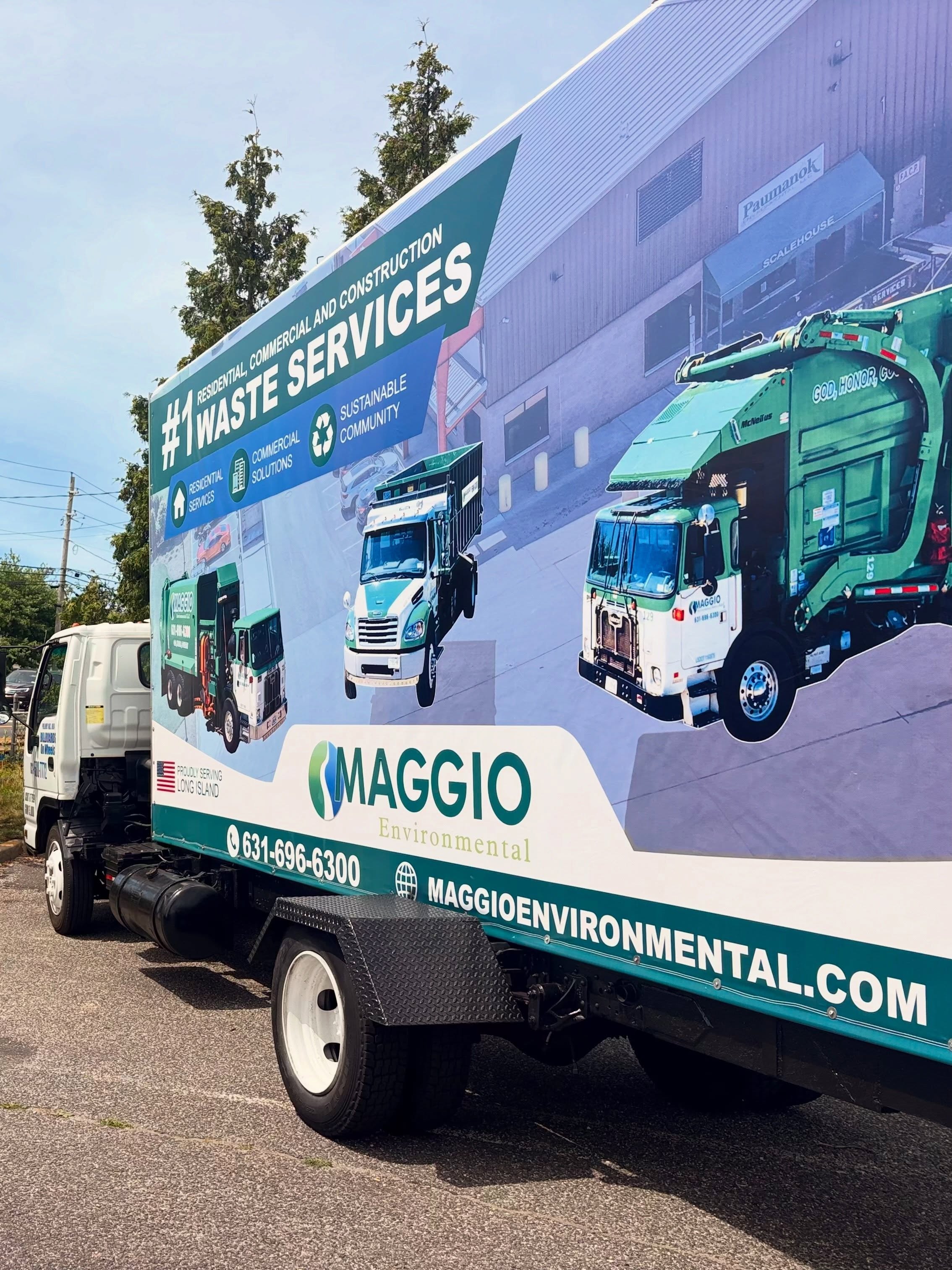👀 Headed to the Hamptons this weekend? Keep an eye out for Maggio Environmental on the road.
Our new mobile billboard is making its way across the East End, showcasing the trusted waste and recycling solutions that Long Island businesses, contractors, and homeowners rely on every day.
From residential cleanouts and commercial services to construction debris and sustainable disposal solutions, we’re proud to help keep our communities clean while supporting a greener future.
If you spot us in the Hamptons, snap a photo and tag us—we’d love to see where you find us!
♻️ Residential Services
🏗️ Commercial & Construction Solutions
🌱 Committed to Sustainability
📍 Proudly Serving Long Island