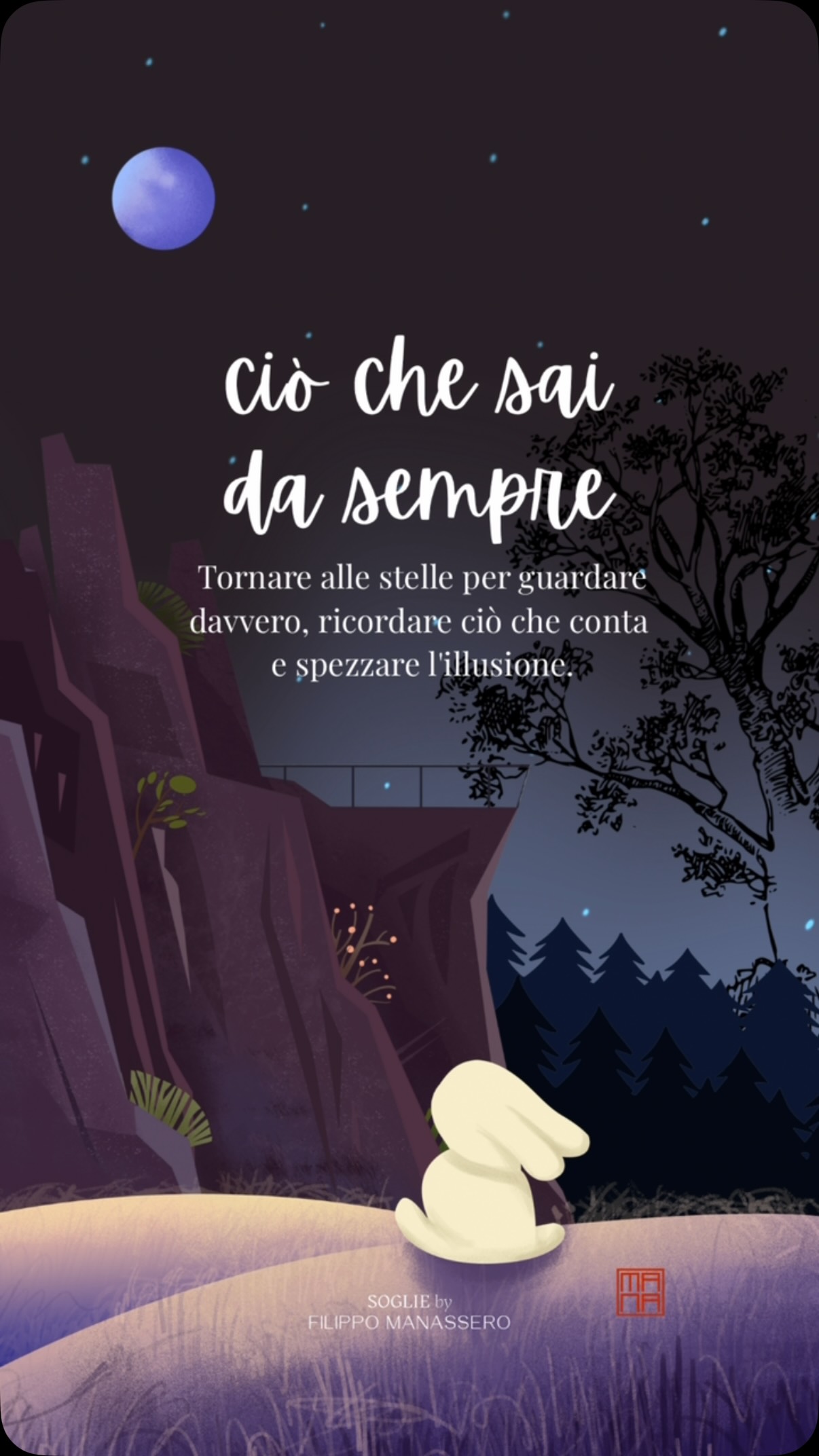 C’è un punto, una volta all’anno, in cui il sole si ferma al massimo della sua altezza. Le culture antiche lo sapevano e si fermavano anche loro, in quel giorno, per stare dentro quel momento invece di lasciarlo passare come tutti gli altri.
Domenica sera facciamo la stessa cosa, insieme, online.
Ho preparato una visualizzazione guidata inedita per il solstizio d’estate, nata apposta per quella notte, per quel punto di equilibrio in cui qualcosa è arrivato al culmine e per un istante non chiede ancora di diventare altro.
E quella sera regalo a chi è presente la mia nuova meditazione audio, Ciò che Sai da Sempre. Dal 22 giugno sarà in vendita, ma domenica arriva prima, in dono.
Domenica 21 giugno, ore 21, online. Il link è in bio.