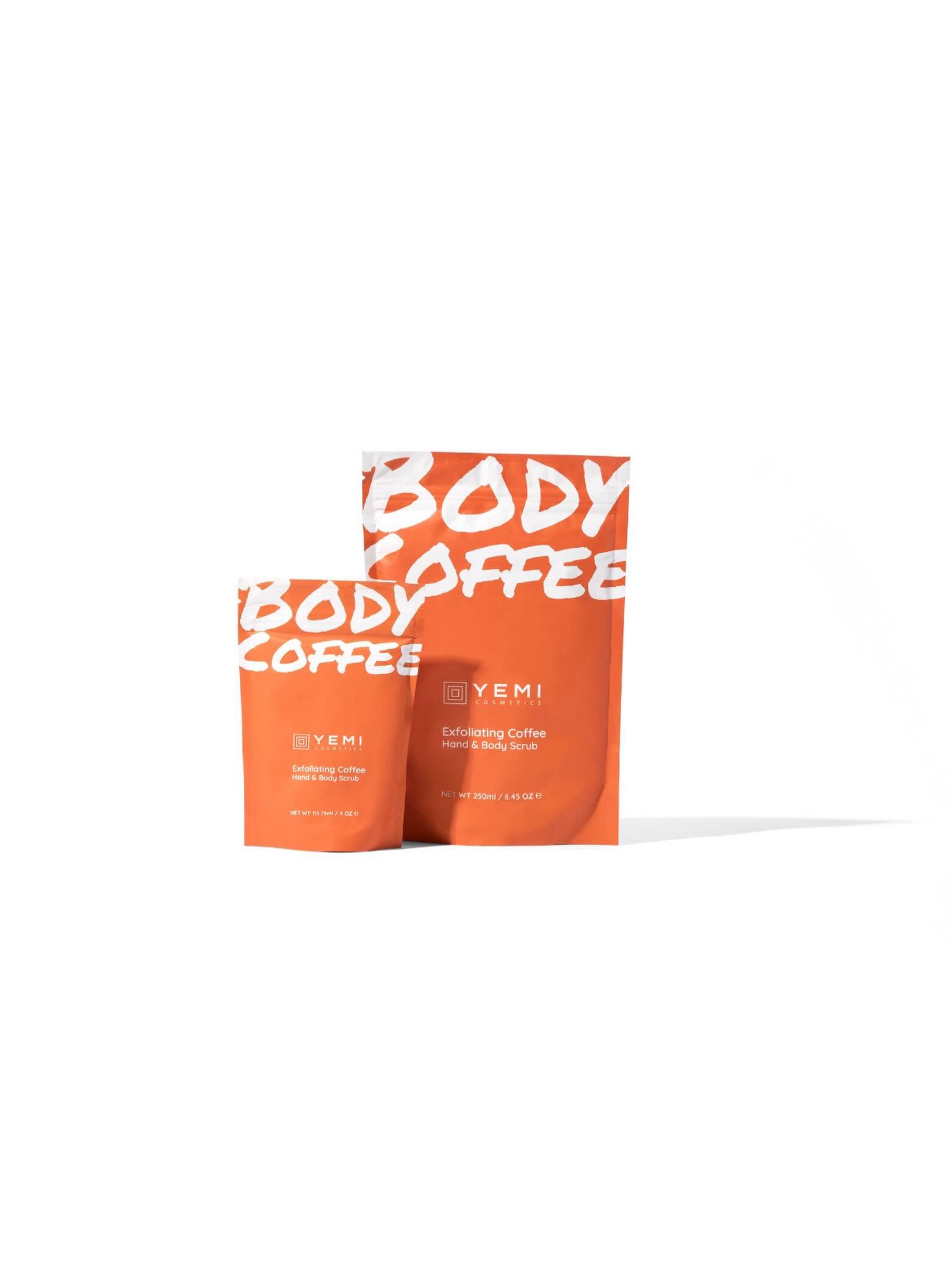 Every great product needs a mini-size! 🧡🫶🏽 #yemicosmetics #yemitribe #coffeescrub #bodycare #bodyscrub
Packaging Designer: @thejahnade