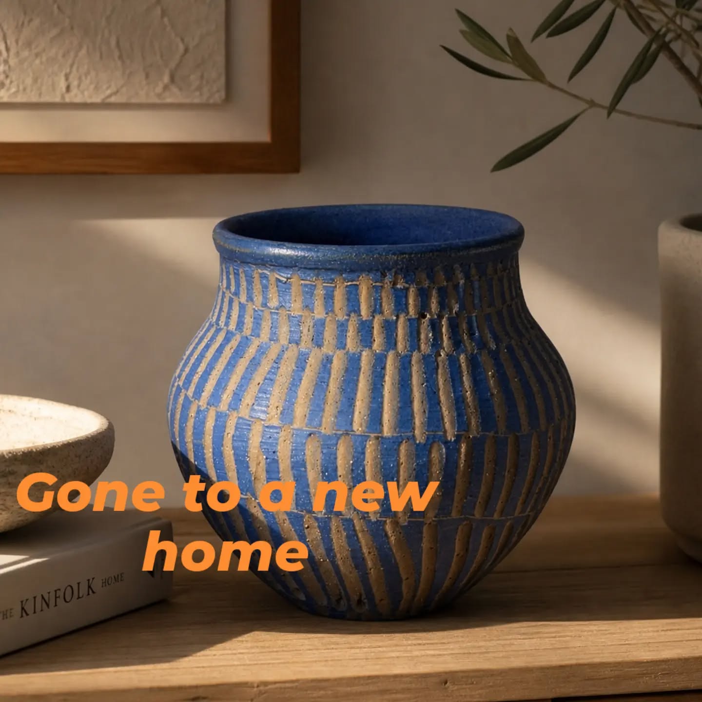 Gone to a new home.
This vessel sold today, but there will be plenty more handmade ceramics waiting to be discovered during @openstudiossunshinecoast this July.
I'd love to see you there. ✨
#OpenStudiosSunshineCoast #HandmadeCeramics #CeramicArt #SunshineCoastArtists #VisitTheStudio