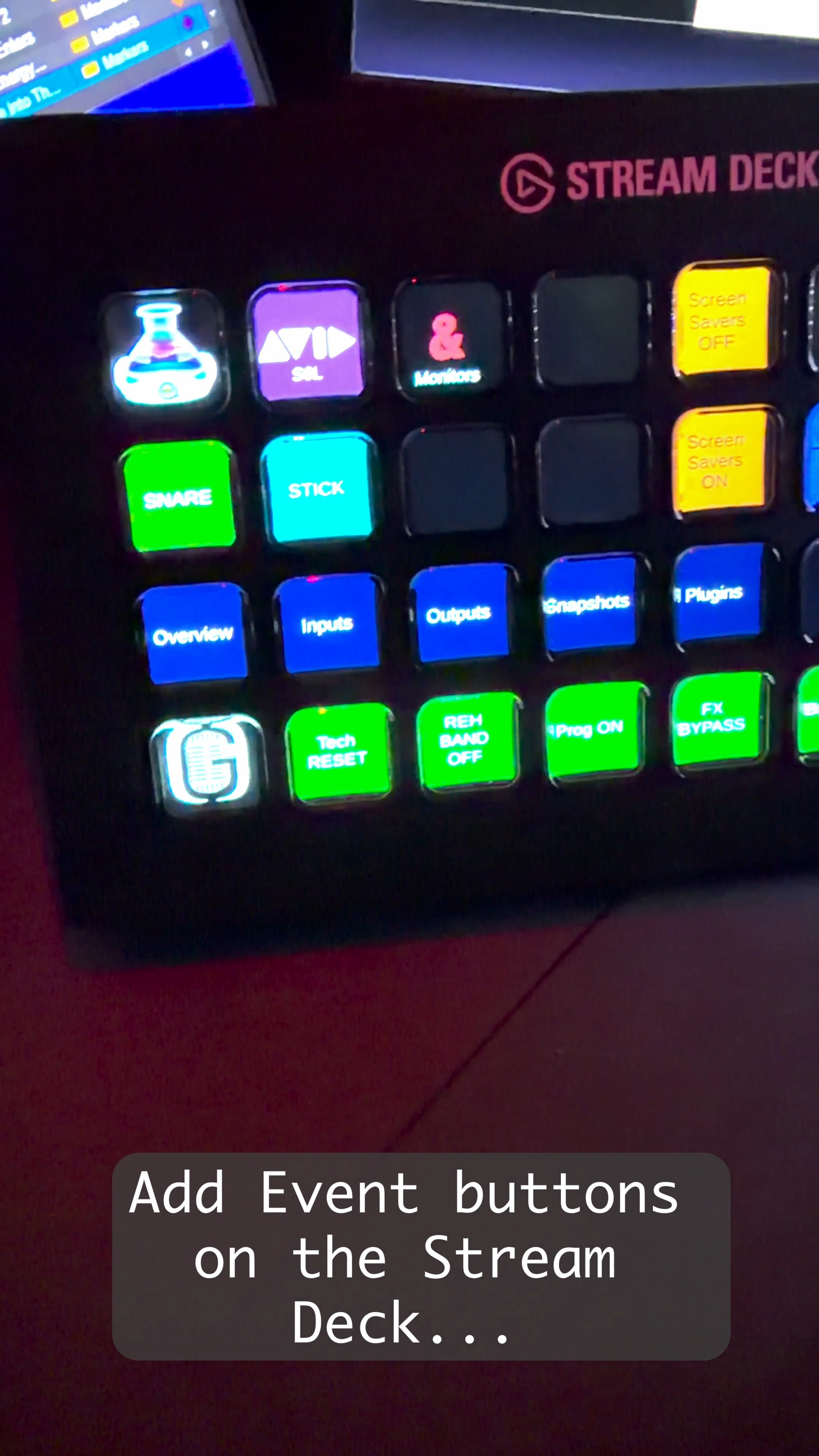 Avid S6L Event Control from Stream Deck.
Free download here :
https://www.garethowensound.com/software
@avid.livesound @avidtechnology @avid.protools @showcontrolltd @skuker88