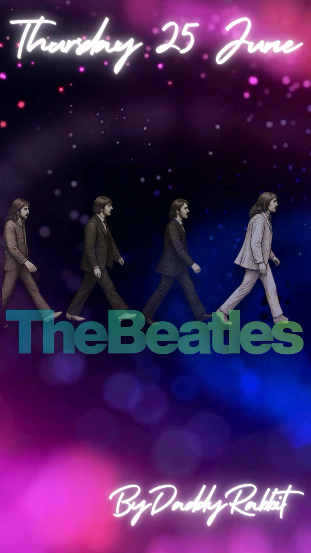 Daddy Rabbit pays tribute to The Beatles at LouLou Speakeasy Thursday June 25 — a few tickets left before this night disappears like a dream at https://daddy-rabbit.turntabletickets.com #thebeatles #livemusic #nycevents #speakeasy