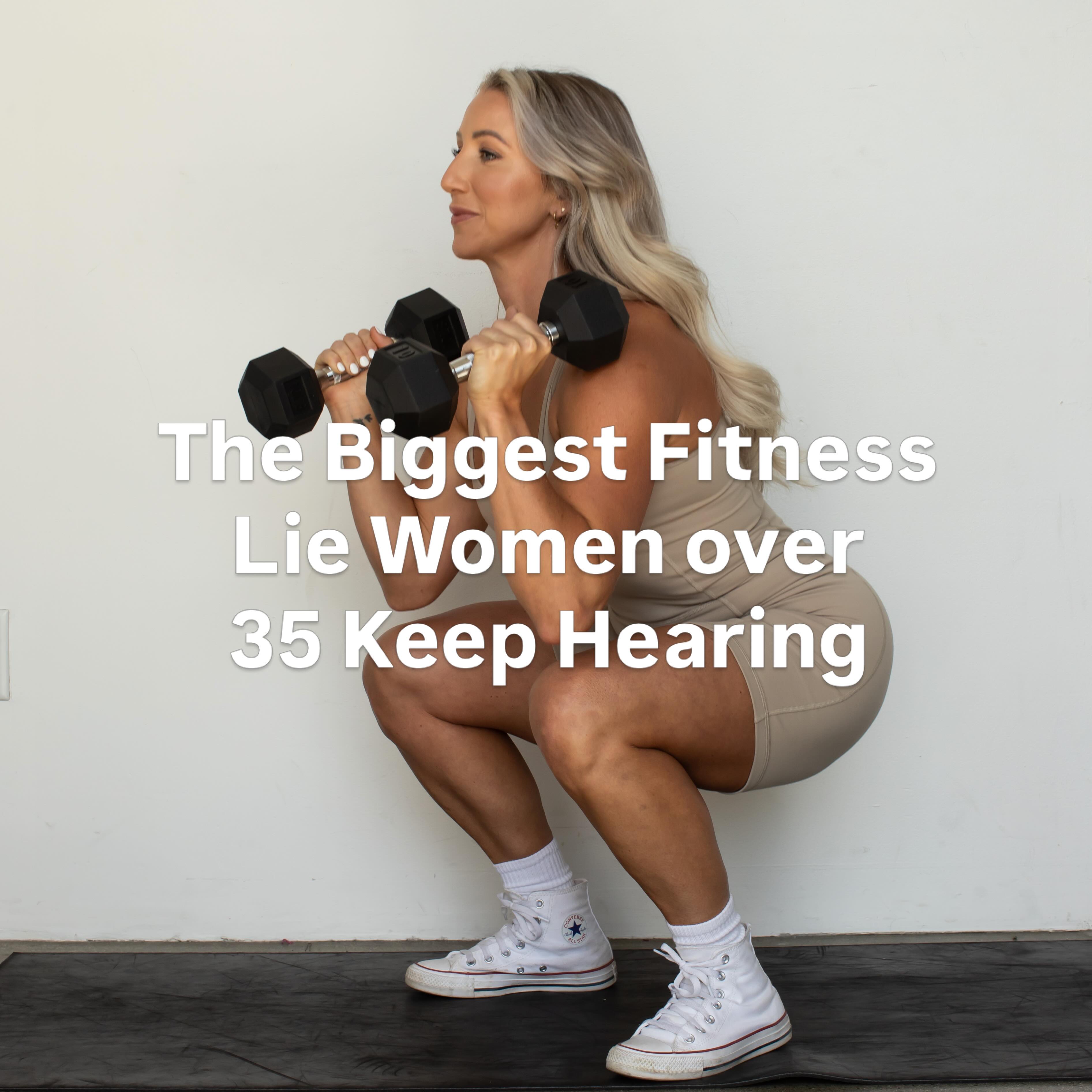 The biggest fitness lie women over 35 keep hearing:
“There’s nothing you can do about getting older.”
That stops now.
✨ Read my new post for real strategies, hope, and results — because aging doesn’t mean giving up on feeling strong and energized.
Link in bio