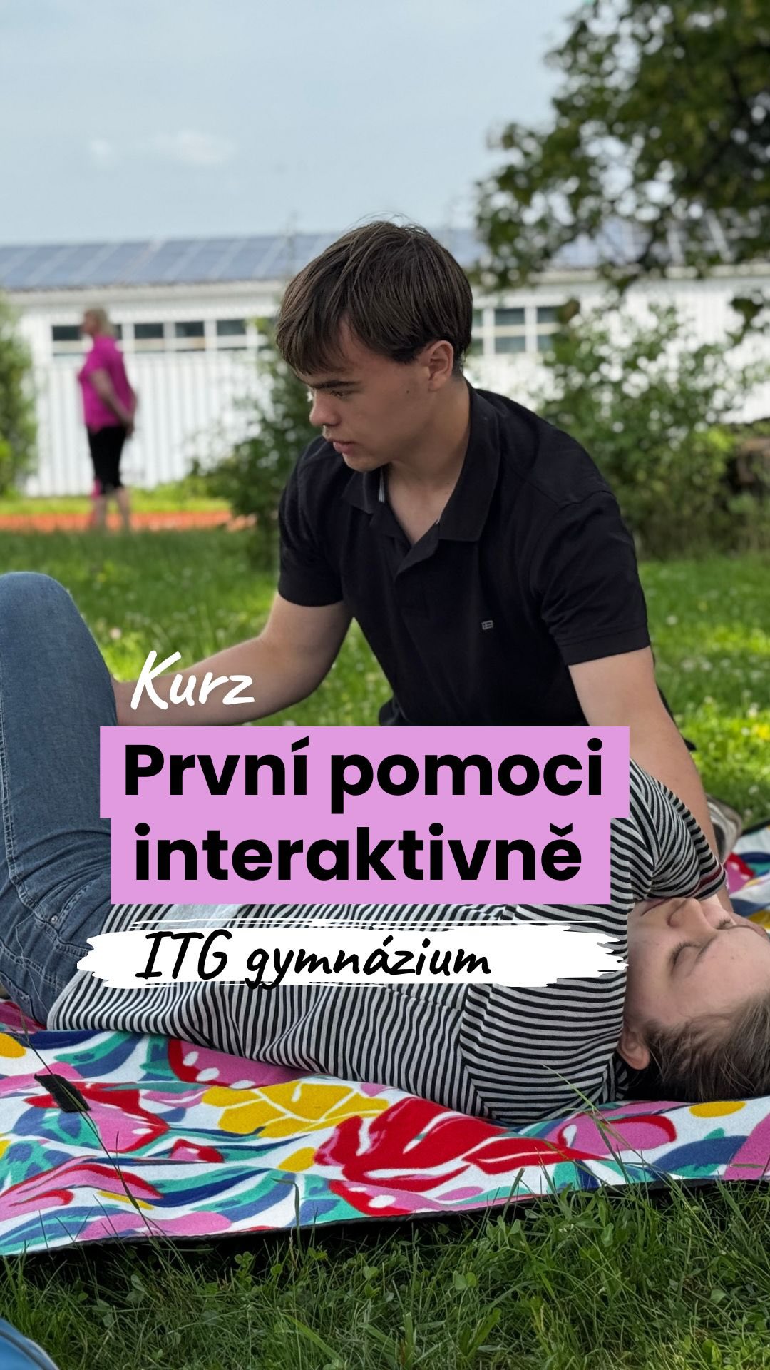 👉 Takhle vypadá kurz první pomoci na ITG! 🚨 Studenti si v interaktivních modelových situacích, promyšlených do nejmenšího detailu, vyzkoušeli, jak zachránit život.
👉 Žádná suchá teorie, čistá praxe. 💯
Teď už ví, co dělat, když jde do tuhého! 💪
#ITG #prvnipomoc #skola #kurz #praxe
Děkujeme @libuseterezievojtova 💜