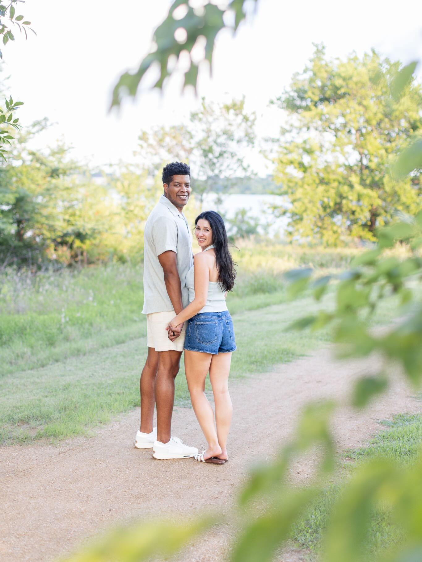 This summer session was the perfect mix of playful romance! Sarah and Zadok are always up for all of my ideas. Love an adventurous couple!
