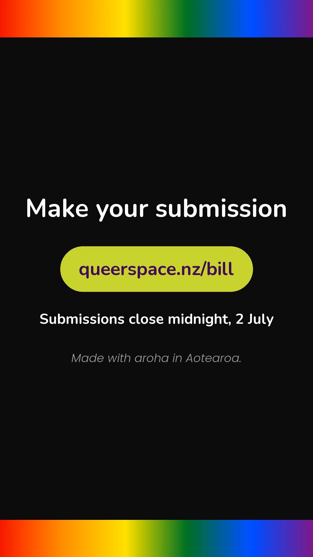 The Legislation (Definition of Woman and Man) Amendment Bill is currently before Parliament. If passed, it would allow the law to define who counts as a woman and who counts as a man based solely on biology.
As organisations working to support, protect, and advocate for our trans, gender diverse, intersex, takatāpui, and MVPFAFF+ communities here in Aotearoa, we are deeply concerned about the far-reaching impacts this bill would have.
We’ve signed an open letter addressed to the people of Aotearoa and the MPs who represent them because we need your support to ensure this bill does not pass.
If you’ve ever said you stand with our communities, this is the moment it matters.
Not quietly. Out loud.
Take action:
You can make a submission before 2 July, it only takes a few minutes, and your voice matters.