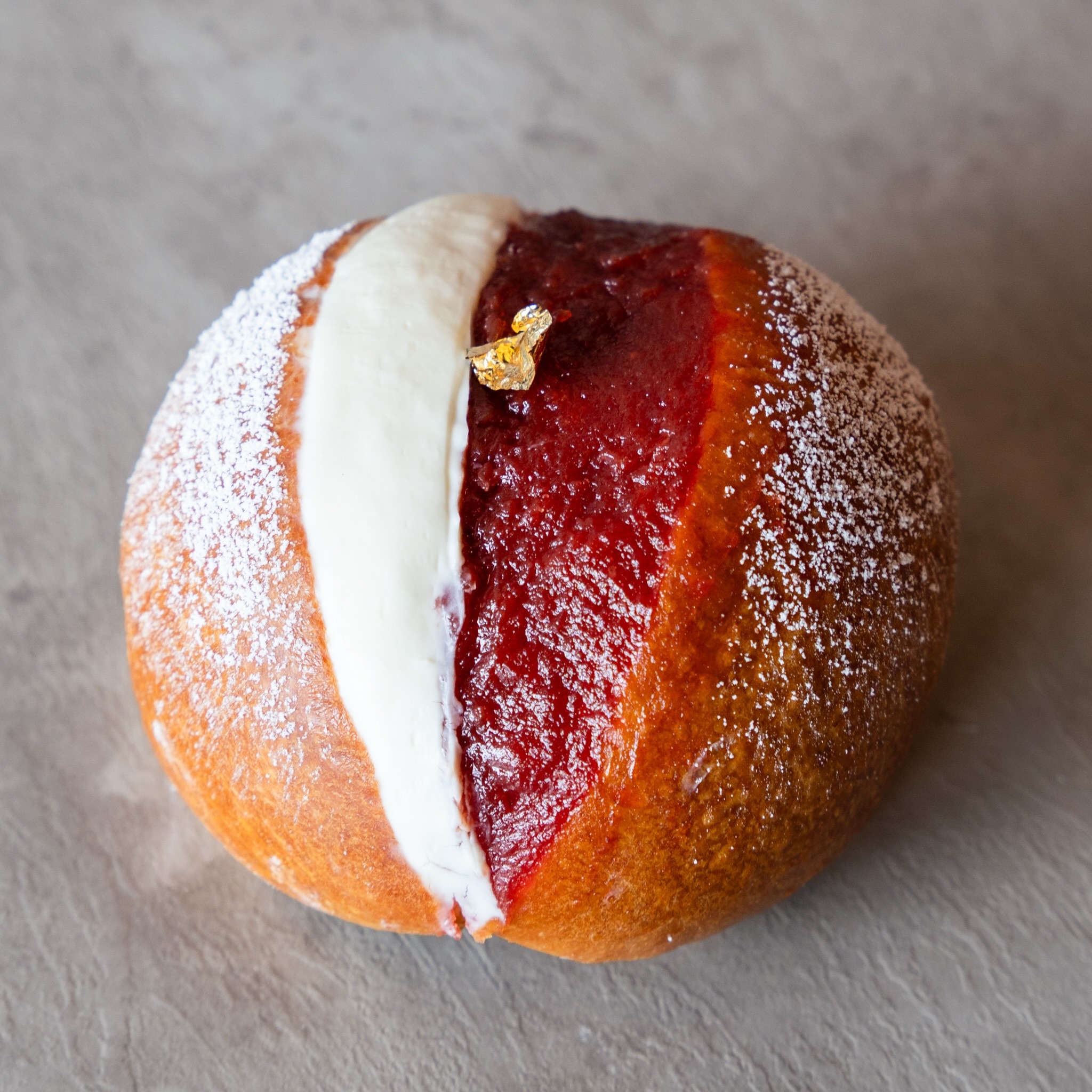 Some combinations just make sense. ❤️🤍 Our special Maritozzi is here for June - soft brioche, guava and cheese filling. Come try it!