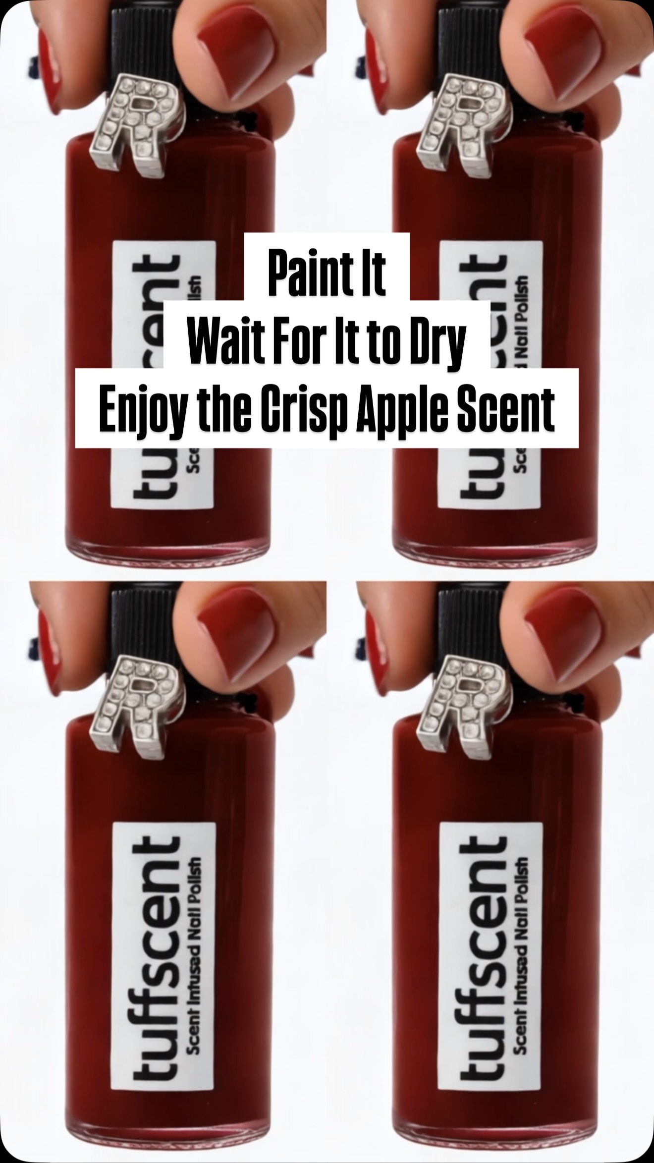 Wait… is that really apple-scented nail polish?” 🍎✨
“I couldn’t stop smelling my nails! The color is gorgeous, but the crisp apple scent is what everyone noticed. I’ve never experienced anything like it!”
Introducing Red Haute Apple by Tuff Scentence — a vibrant red polish infused with the fresh scent of crisp apples. Beautiful color, amazing fragrance, and a little bit of magic in every bottle.
Tuff Scentence — the nail polish that makes scents. ❤️🍎 #scentednailpolish #addedpeptides