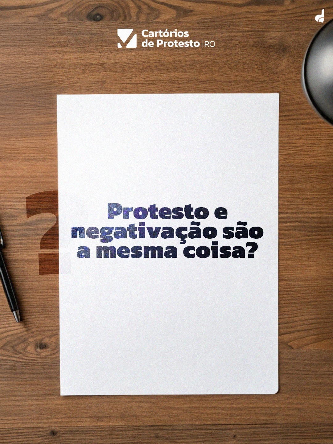 Muitas pessoas confundem protesto e negativação, mas eles não são a mesma coisa.
➡ A negativação ocorre quando o nome do devedor é incluído em bancos de dados de proteção ao crédito.
➡ Já o protesto é um ato formal realizado em Cartório de Protesto que comprova publicamente a existência de uma dívida não paga.
Embora ambos possam impactar o crédito do devedor, o protesto possui uma importante diferença: ele oferece mais segurança jurídica para o credor, como uma das formas mais eficazes de recuperação de crédito.
Isso porque, antes de o protesto ser efetivado, o devedor é oficialmente intimado para realizar o pagamento. Além disso, todo o procedimento fica documentado pelo cartório, gerando uma prova robusta da inadimplência.
Outra vantagem é que o protesto pode ser utilizado para cobrar diversos tipos de dívidas, de forma rápida e extrajudicial, sem a necessidade de iniciar uma ação judicial.
Precisa cobrar uma dívida? O protesto é a solução.
IEPTBRO #Extrajudicial #ProtestodeDívida #Cartórios #Protesto