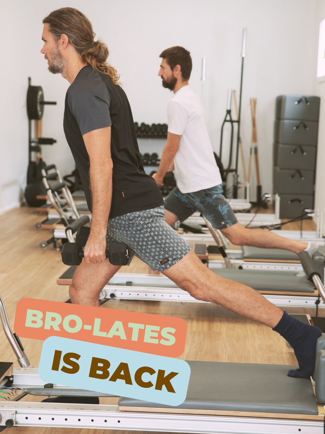 Bro-Lates is back!
Yes, it took us a hot minute to get it going, but it is back, and we are excited to welcome a few more Bro's this round!
This is for the guys who know that they need a little bit of pilates in their lives, but they don't know exactly how to start.
When: Thursdays at 7:30pm.
Starting: Thursday, 25th of June.
How Long: The next 6 weeks.
How Much: $149 (for all 6 sessions)
How to book: In the Belle Movement App.
Tell ya brother/ Dad/ Husband/ Boyfriend/ Uncle/ Plumber/ Sparkey or any man that has recently complained of a tight lower back 😂