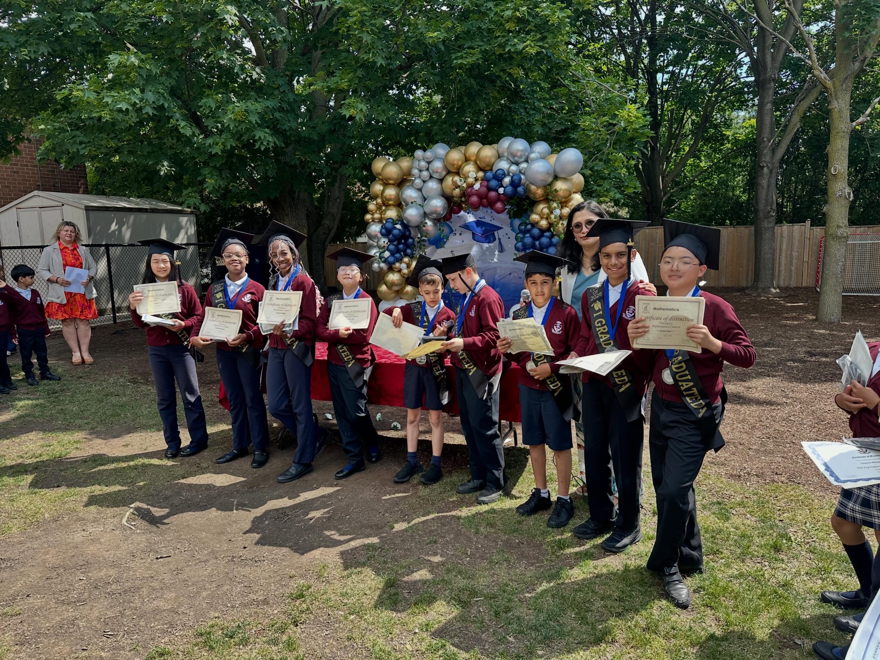 Our #graduationday and awards ceremony at the Elementary campus took place today! Students and staff were both recognized for their efforts and contribution to the school community. Congratulations to all! #School2026 #schoolisfun #mississaugaschools #endofschoolyear