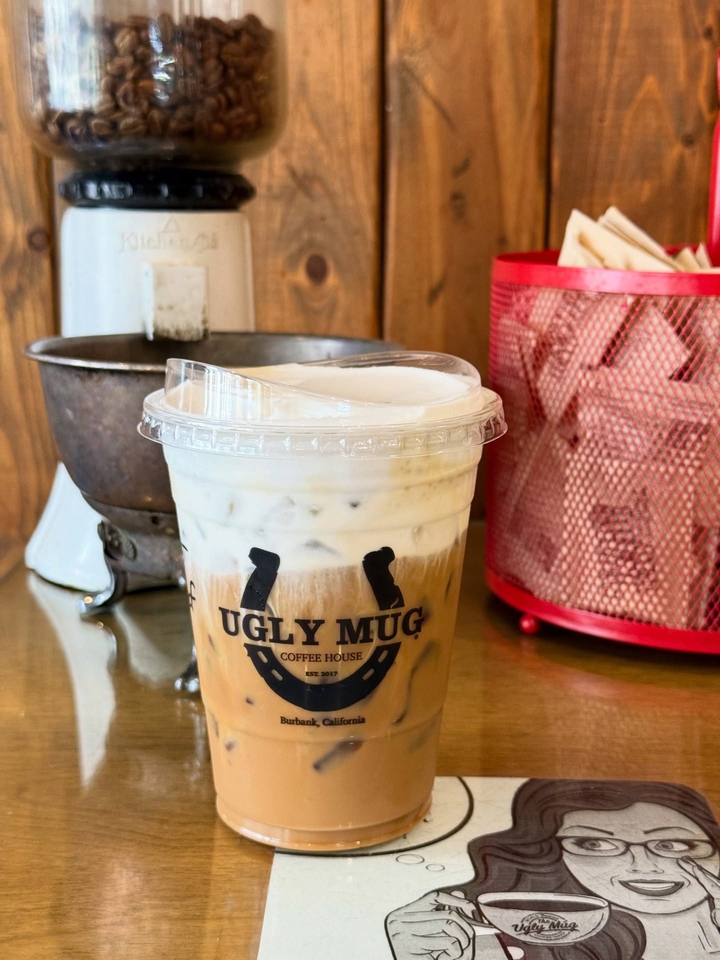 Bold espresso. Silky milk. Fluffy cold foam. ☕️✨
If you’re looking for smooth, bold espresso topped with deliciously flavored cold foam, our Iced Cortado with Lavender Cold Foam is calling your name. 💜
Our most popular cold foam flavors:
🤍 Vanilla
🍌 Banana
💜 Lavender
🍓 Strawberry
What makes ours different? We don’t batch our cold foam. Every cup is made fresh to order, creating the thickest, fluffiest cold foam in town! ☁️
Stop by and taste why it’s become a customer favorite @theuglymugcoffeehouse ☕️
#UglyMugCoffeeHouse #IcedCortado #ColdFoamSeason #BurbankCoffee #CoffeeLovers