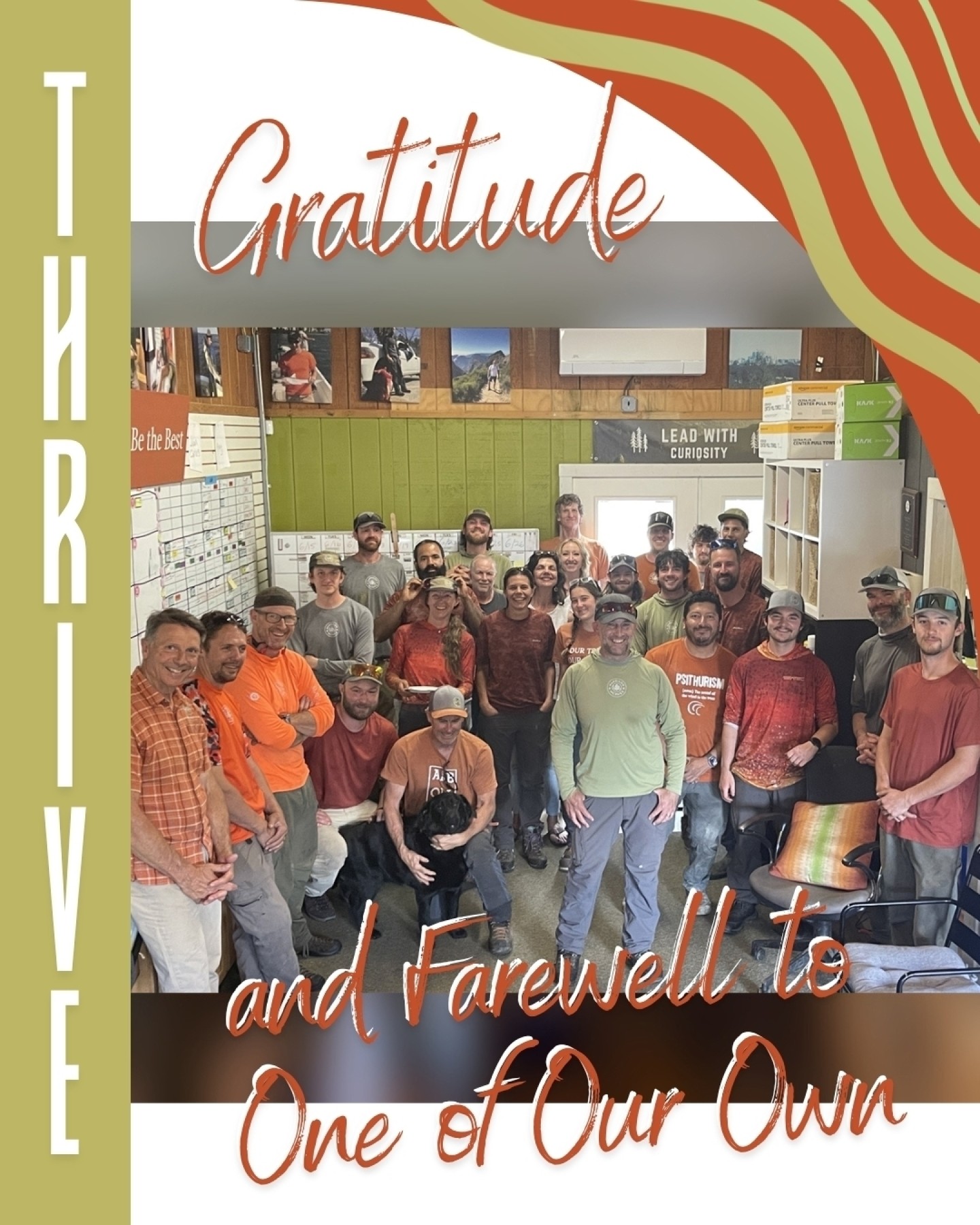 Last week, we gathered to celebrate one of our own and wish him all the best as he prepares for his next chapter up in VT. Jason has been an incredible teammate — bringing hard work, kindness, and camaraderie to everything he does. We’re grateful for the impact he’s had on our team and know he’ll continue to THRIVE wherever he goes. Wishing you well! #thriveTeam #arboriculture #plantHealthcare #teamCelebration