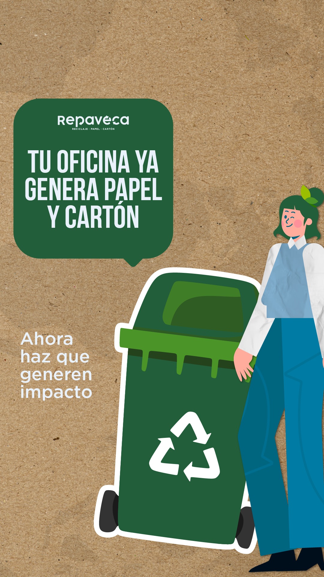 📄 Lo que para muchos es un desecho, para el planeta puede ser una oportunidad.
En las oficinas se generan diariamente grandes cantidades de papel y cartón que, con una gestión adecuada, pueden reincorporarse al ciclo productivo en lugar de terminar como residuos.
♻️ Implementar hábitos de separación es más sencillo de lo que parece cuando cuentas con las herramientas adecuadas.
En Repaveca facilitamos el proceso con nuestras cajas ecológicas y el retiro del material, para que tu empresa contribuya activamente al cuidado del ambiente.
📦 Solicita tu caja ecológica sin costo y comienza a reciclar de forma práctica y organizada.
#Repaveca #ReciclajeEmpresarial #PapelYCartón #EconomíaCircular #Sostenibilidad #Reciclaje #EmpresasResponsables #MedioAmbiente