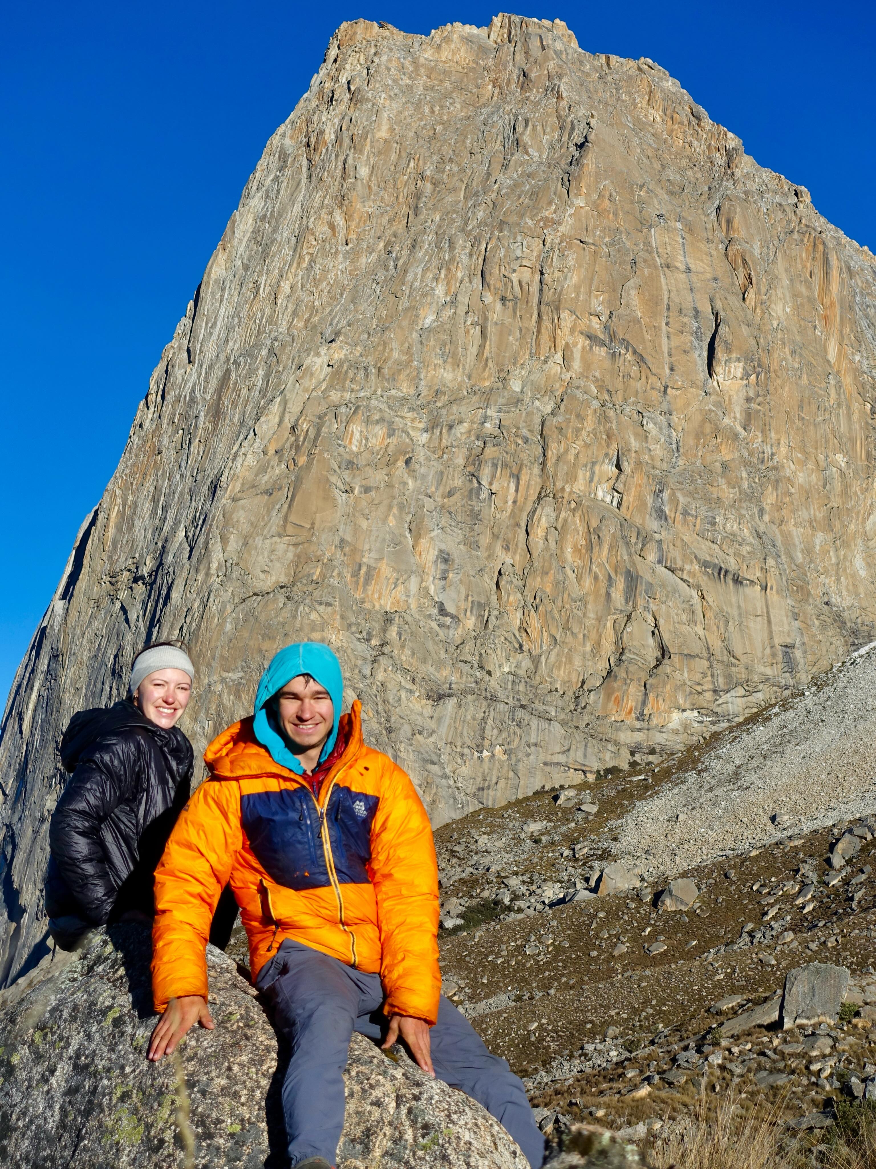 La Esfinge aka The Sphinx
Kaelyn and I are back from a brilliant trip into the mountains where we climbed this big alpine wall in the Paron valley of the Cordillera Blanca. It’s a beautiful lump of orange and black streaked granite with the first half slightly steeper and containing the crux pitches then the second half gets easier, but more questy. We climbed the original 1985 route up the south west face which is about E3 in UK grades and is 750m in length with the summit at 5325m. Most of the rock is excellent quality and there were many 👌 pitches. Everything went super smoothly and we climbed it in a 13hr round trip from basecamp.
It was very satisfying to see this project successfully completed after we first started planning a year and a half ago. Last summer we had a week of training together in Switzerland where we climbed lots hard granite multi pitches and got our transitions really quick. What an awesome journey it’s been.
We’re back in Huaraz now primarily eating and sleeping. Without a doubt one of the best days of guiding I’ve had. Thanks for inviting me along Kaelyn!
@mountainequipment
@lasportivauk
@britishmountainguides