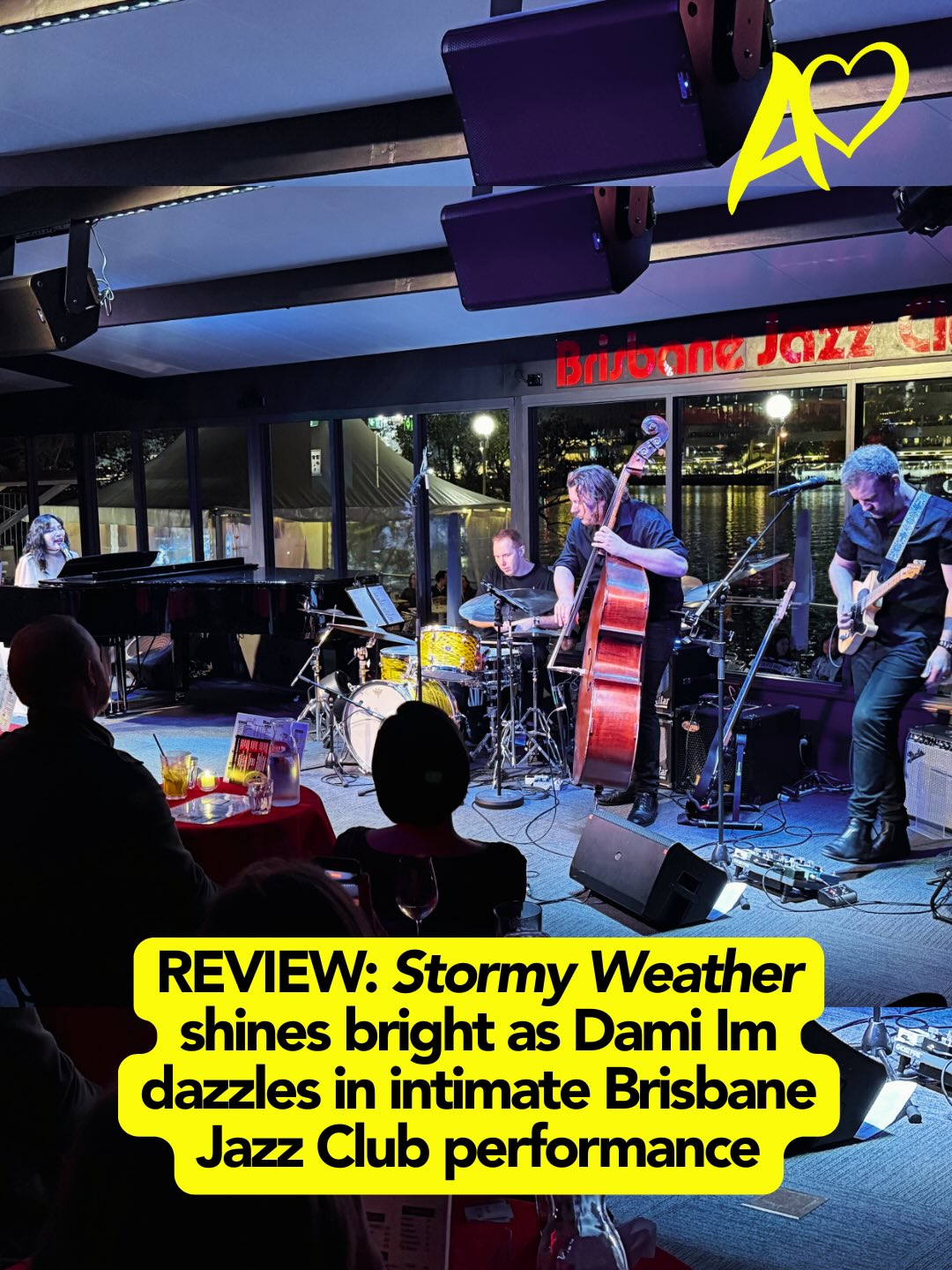 Eurovision royalty @damiim delivered a magical night by the Brisbane River which included originals, covers and jazz classics.
On Saturday night, Brisbane’s iconic riverfront provided the perfect setting for an unforgettable evening as Dami Im brought her sold-out Stormy Weather tour to the Brisbane Jazz Club.
#eurovision #esc #damiim #stormyweather #jazz