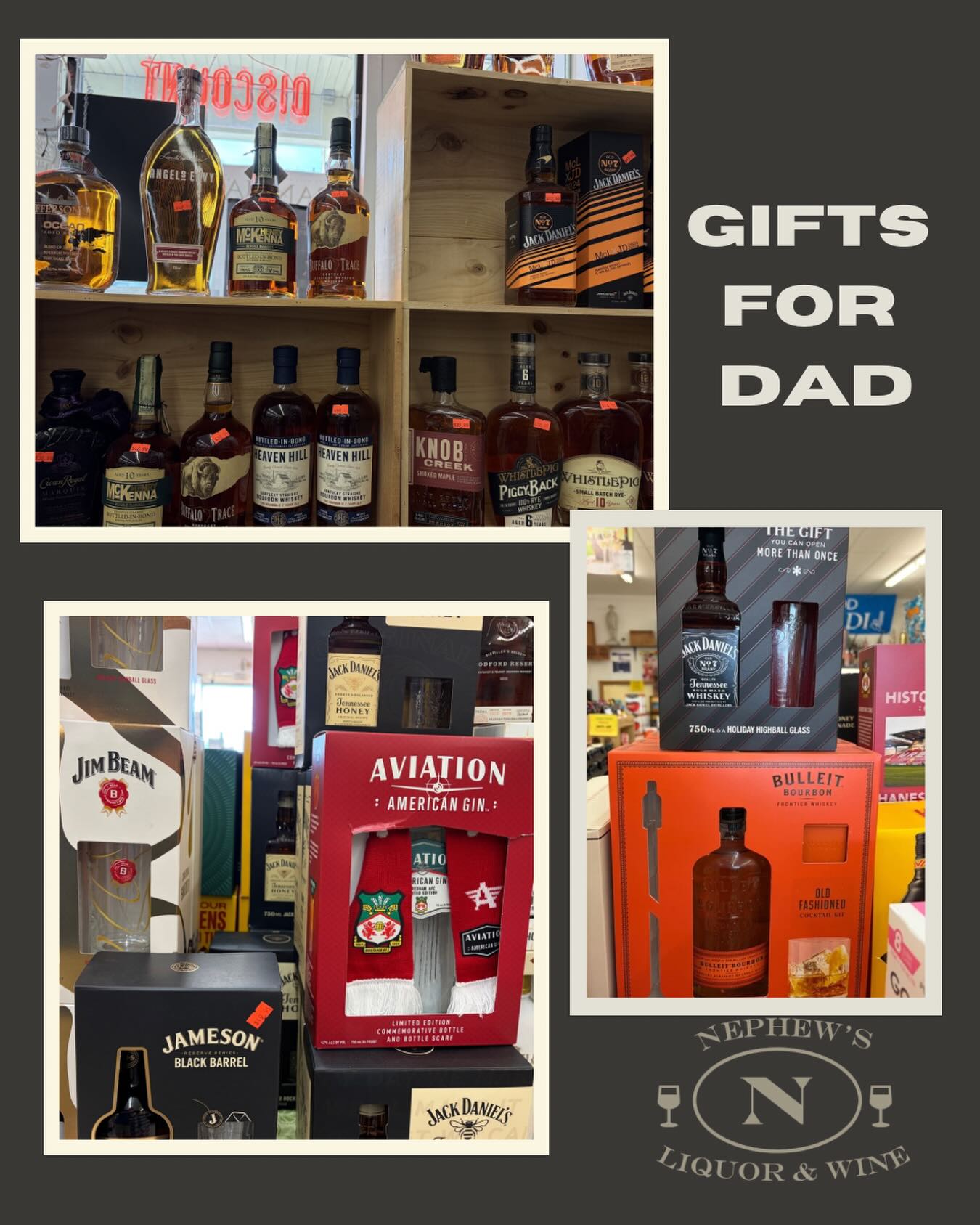 👔 Need some ideas for that special father?
🔵 Let our team help you find the perfect gift.
🎁 We can even gift wrap your bottle!