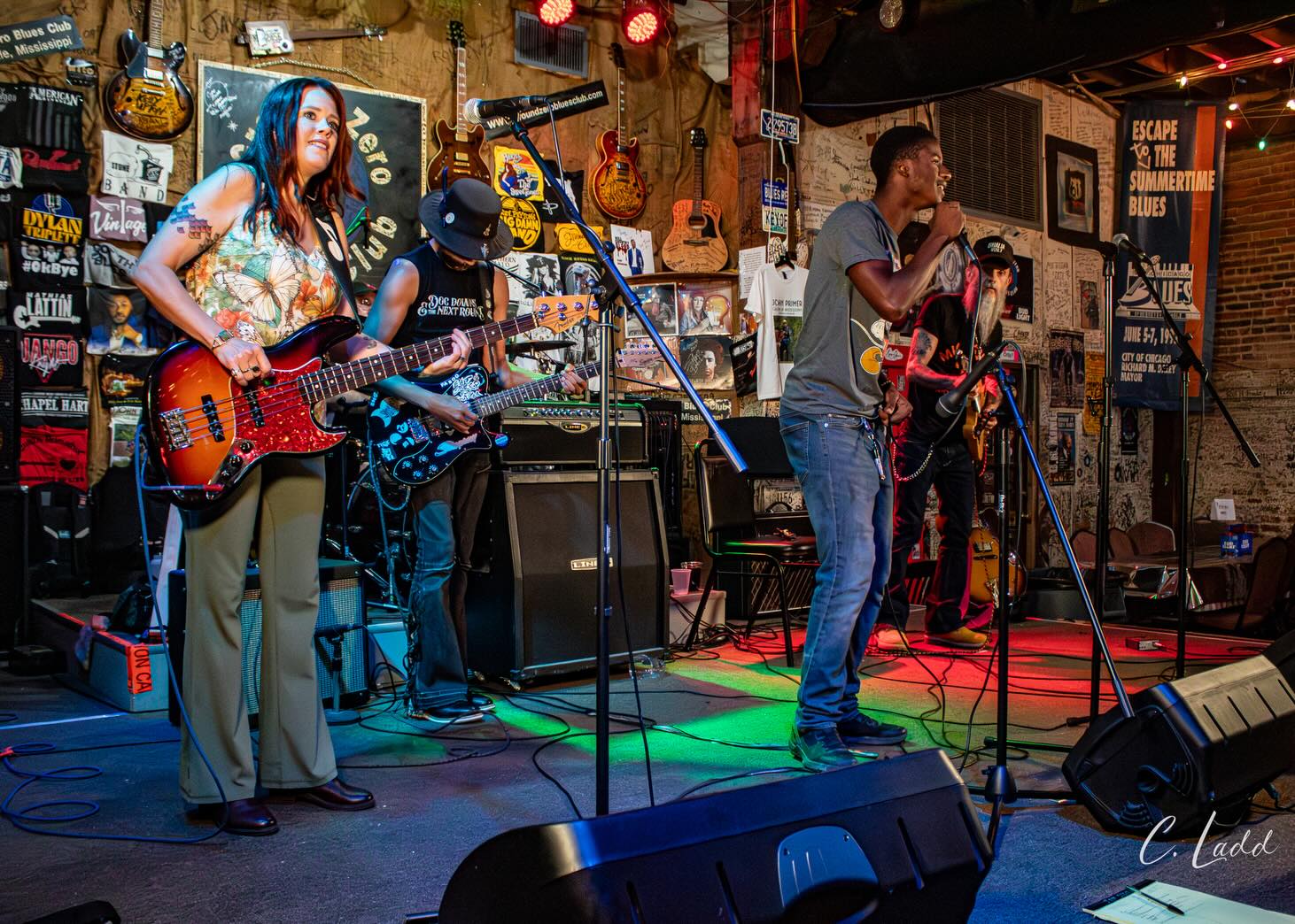 Pictures of our “Local Band Jam” from our 25th Anniversary Party.
Every Thursday night is Jam Night & has been for quite some time. We wanted to honor one of our busiest nights of the week by having a huge jam for anniversary. Everyone had a great time. 😁😎
#photography #photodump #musicphotography #livemusic #groundzerobluesclub