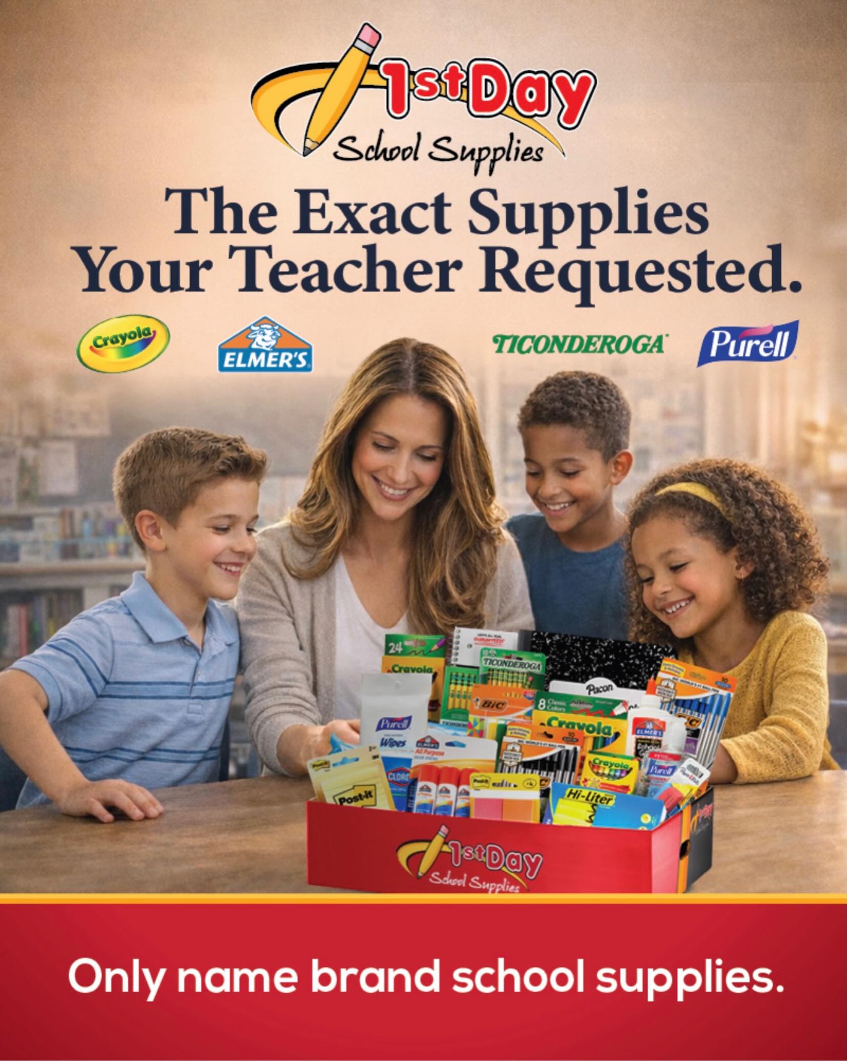 Make back-to-school shopping easy while giving back to Neely!
Our teachers worked with 1st Day School Supplies to create next year’s lists, so you’ll get exactly what your child’s teacher requested—no guesswork or substitutions.
Best of all, a portion of every kit purchased goes right back to our school!
👉 Order by clicking the Quick Links in our bio.