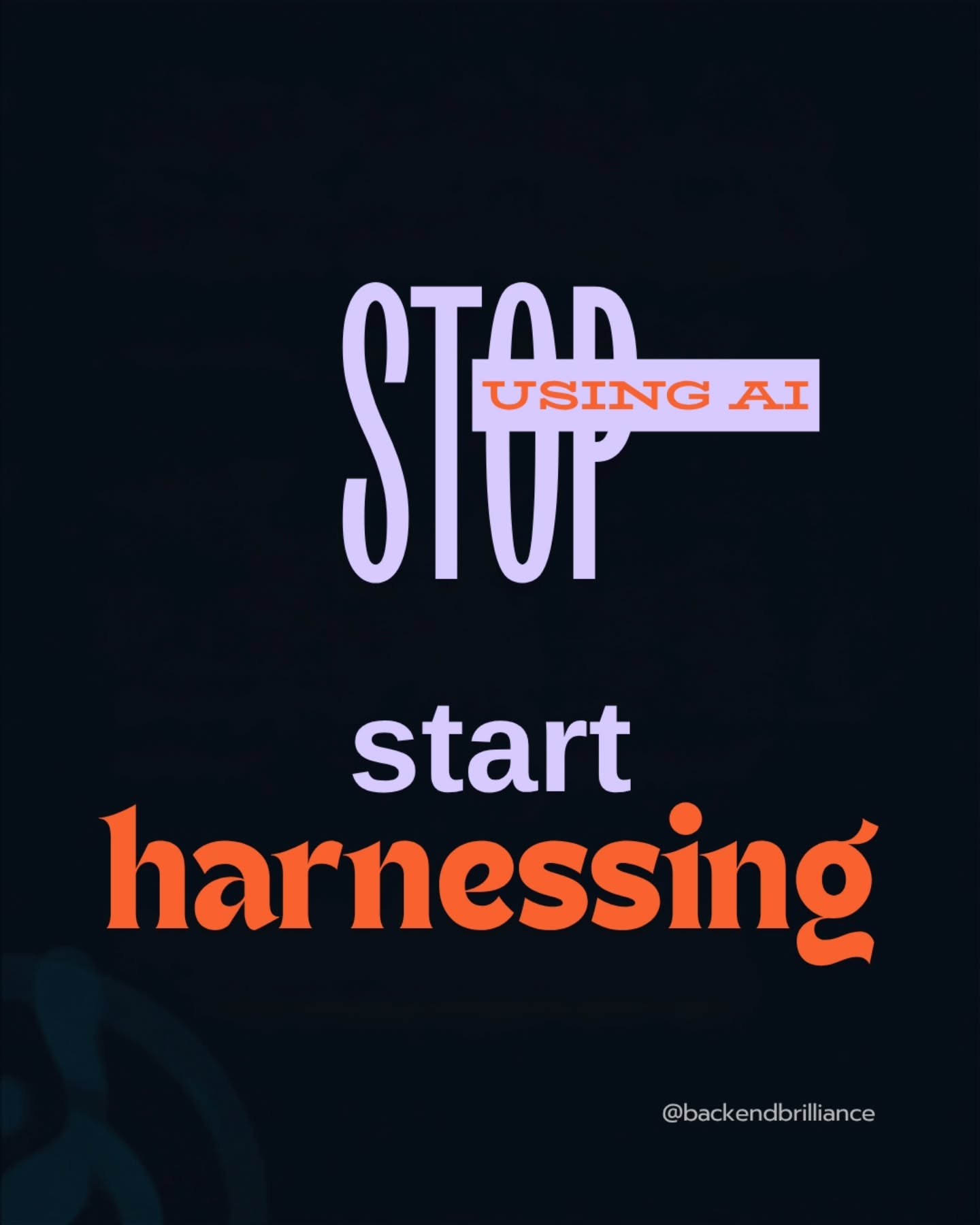 Most devs are renting AI by the prompt.
The best engineers are running it on their terms. π§ β‘
There's a shift happening in how serious backend engineers
use AI β and it's not about better prompts.
It's about Harnessing.
Swipe to understand the difference. π
#AIHarnessing #aiagents #SystemDesign
#SpringAI #JavaDeveloper
Open ChatGPT. Type. Copy. Paste. Repeat.
Sound familiar? That's the passive AI trap β
and 90% of developers are stuck in it.
You're not leveraging AI. You're babysitting it.
#PassiveAI #DevProductivity #AIWorkflow
AI Harnessing = dropping the model INTO your system.
Not asking it questions.
Giving it permissions, tools, and a goal β
then getting out of its way.
Terminals. File systems. APIs.
All controlled by the model. Autonomously.
#AIAgents #AgenticAI #LLMArchitecture
Here's what changes when you stop prompting
and start harnessing:
β Your tools get called, not described
β Your scripts run in the background
β Your context doesn't reset every message
This is what 10x backend leverage looks like in 2025.
#BackendDev #SpringAI #ToolCalling #StatefulAI
Two engineers. Same AI model. Completely different output.
One is copy-pasting outputs manually.
The other has the AI executing tasks autonomously
while they architect the next feature.
Which side of this table are you on?
#AIEngineering #DeveloperMindset #CodeSmarter
This is what an AI Harnessing bootstrap looks like
in practice. β¬οΈ
Model. Permissions. Memory. Autonomous loop.
Four lines of intent.
The agent handles the rest.
Save this slide. You'll need it. π
#SpringAI #JavaAI #AgentDevelopment #PgVector
#BackendCode CleanCode JavaDeveloper
If this shifted how you think about AI β
you're ready to Harness it. π₯
π¬ Comment "HARNESS" below
β I'll DM you the open-source agent template
π Save this carousel β refer back when you build
π€ Share with one engineer who's still copy-pasting
Follow @backendbrilliance for more content on
AI agents, Spring Boot architecture & backend systems
that actually scale.
#AIHarnessing #BackendBrilliance #JavaDeveloper
#SpringBoot #SpringAI AIAgents SystemDesign
BackendEngineering SoftwareDevelopment LLMOps