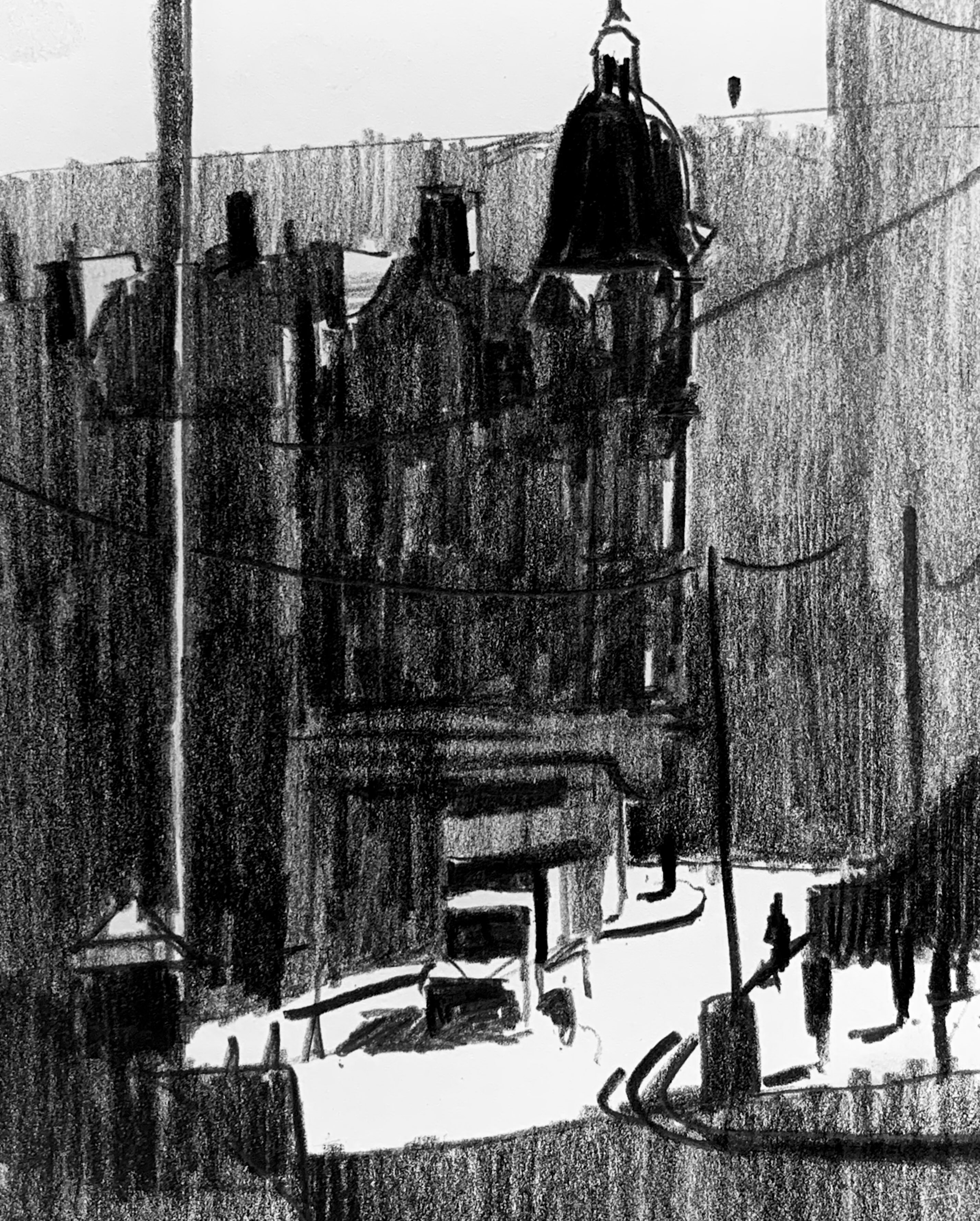A grand old pub (now closed) at the entrance of Hastings railway station. Always liked its hopper’esque silhouette. Sitting now in the shadow of another abandoned sixties office block.
#hastingspub #hastings #doodlesketch #sketchbook