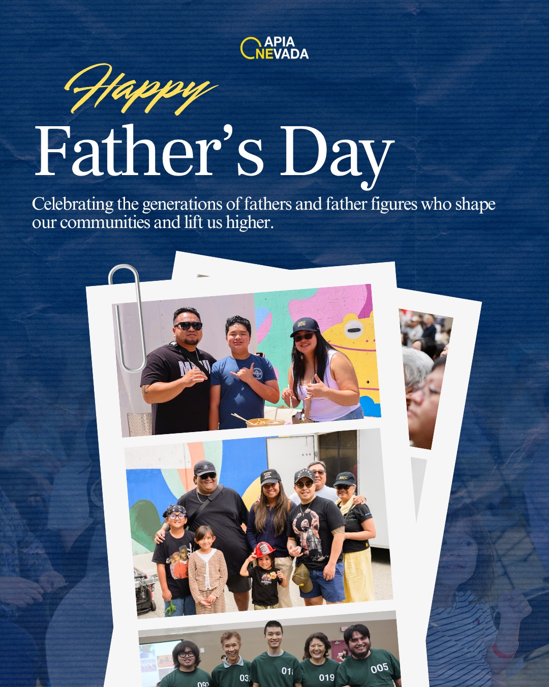 Today, we celebrate the father figures who pass down our stories and lead with love. Thank you for everything you do. Happy Father's Day! 🙌