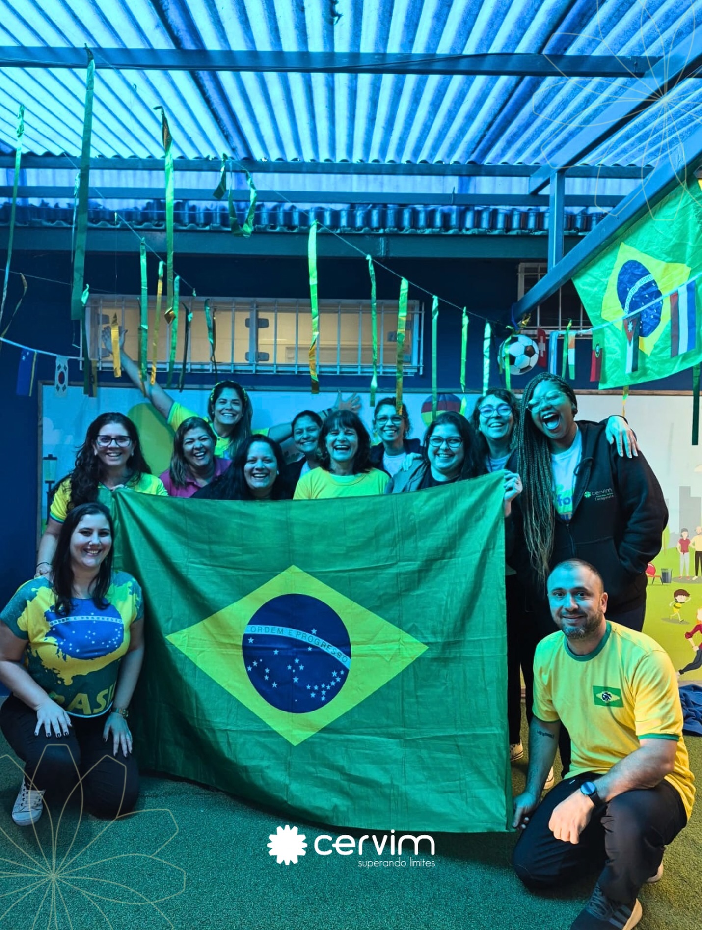 🇧🇷 Parte da nossa seleção já está em campo!
Por aqui, a torcida já começou. Hoje é dia de vestir as cores do Brasil e entrar no clima da partida! 💚💛⚽
#terapeutas #cervim20anos #brasil #copadomundo