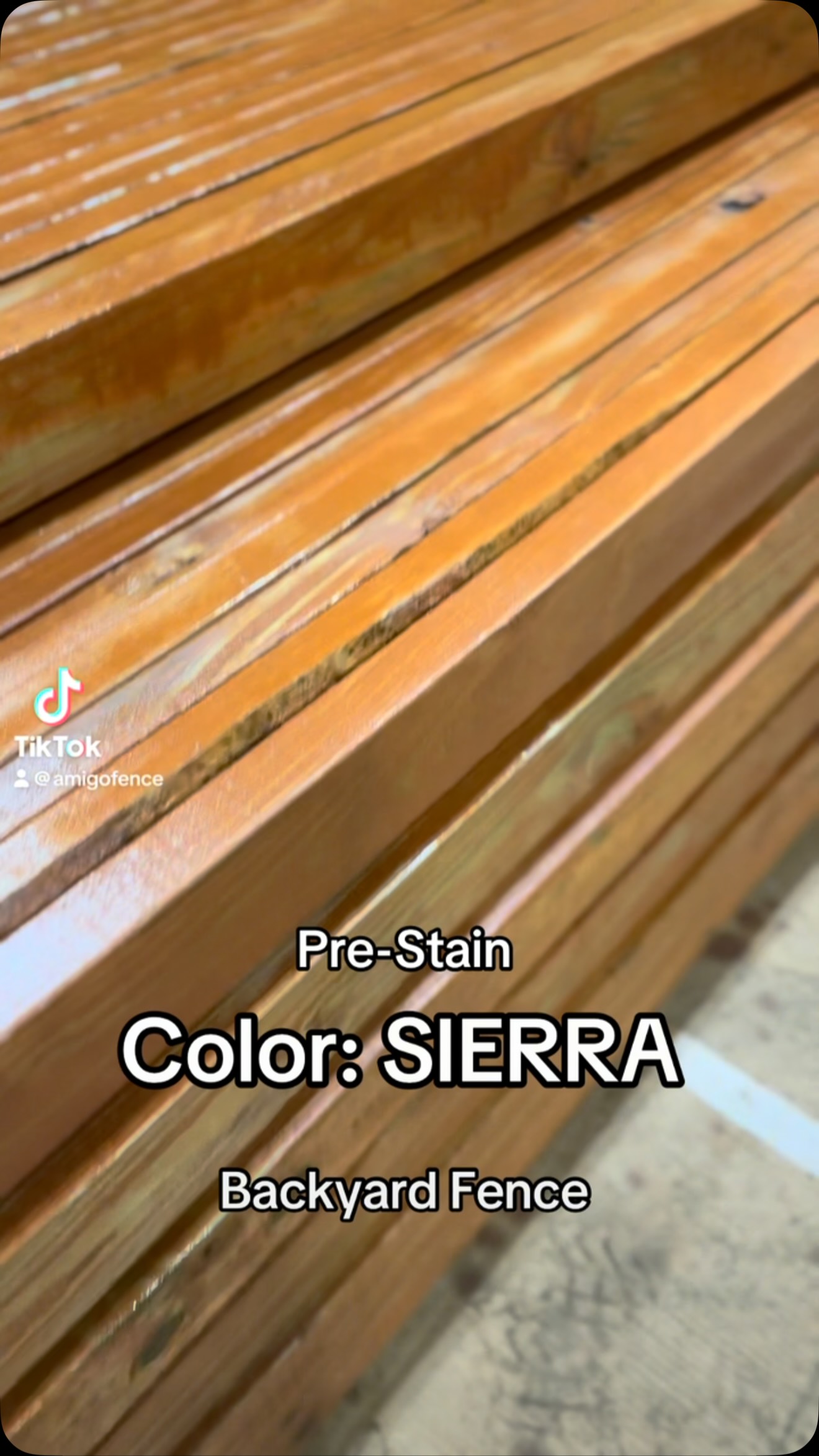 We just finished installing this beautiful color Sierra pre-stained wood fence.
Our process starts weeks in advance in-house every post is dipped in an oil-based stain for lasting protection and color.
Wake up the next day and your backyard is completely transformed: more privacy, pets safely contained, and deer and other intruders kept out. #amigofenceandstain