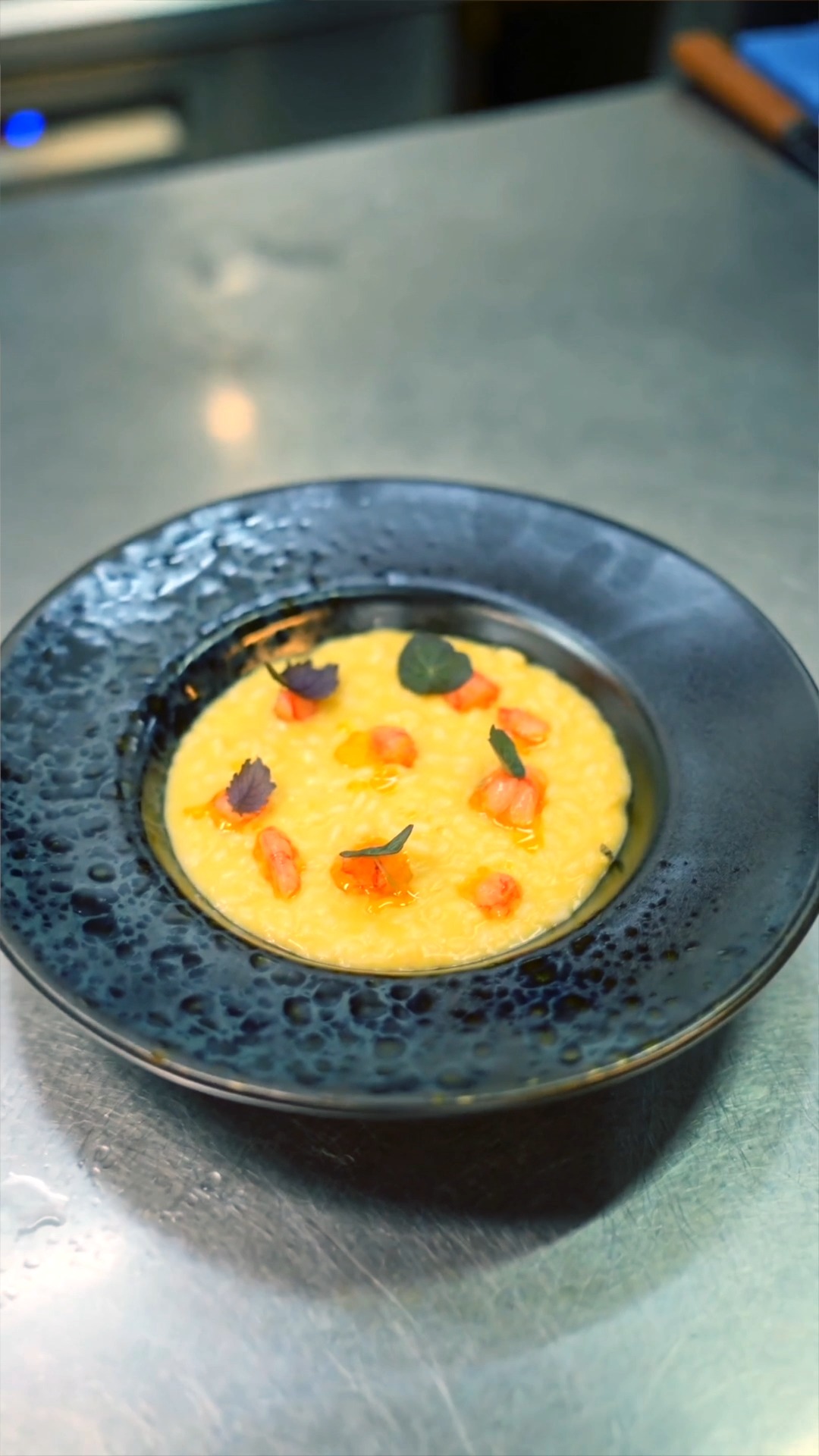 Someone had to check on the new risotto. Baroness Justine took one for the team.
Book your table at the Luna Restaurant: palazzoparisio.com/reservations
