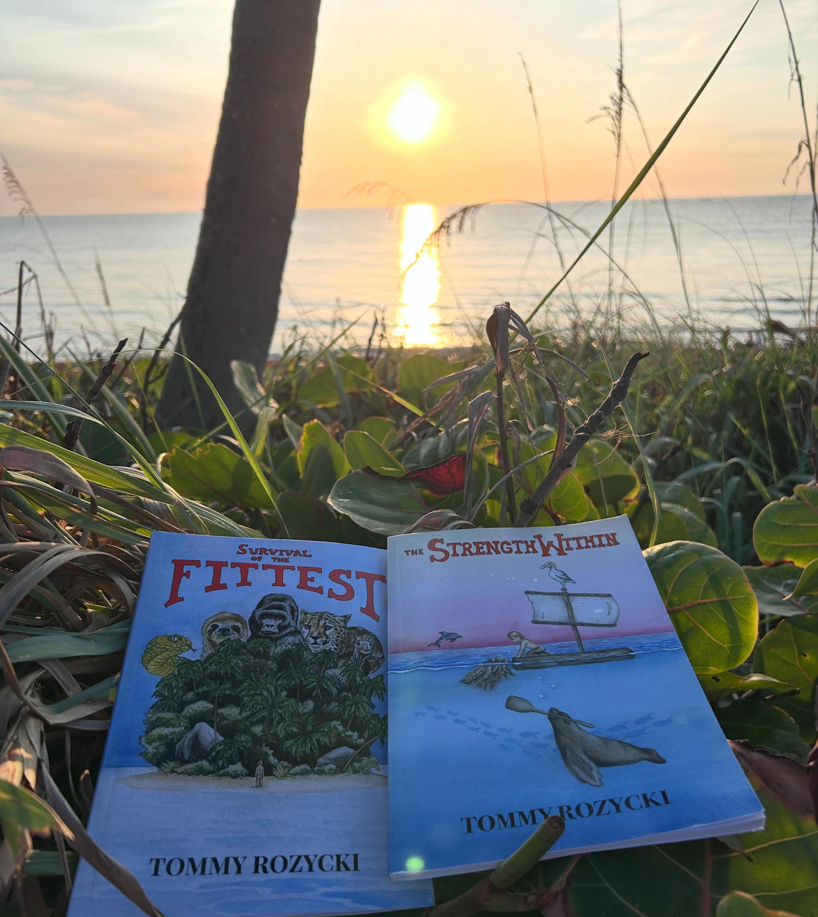Ditch the tablets and unplug this summer! ☀️📚
Get the kids some books that will have them engaged mentally AND physically with these interactive stories. Follow along on Darwin’s adventure as you meet new friends and learn new ways to get stronger!
Head to www.zyckfit.com and order your signed copies of “Survival Of The Fittest” and “The Strength Within” today!
(Also available on Amazon)
#ZyckFit #ChildrensBook #KidLitIllustration #SelfPublished #BetterTodayThanYesterday