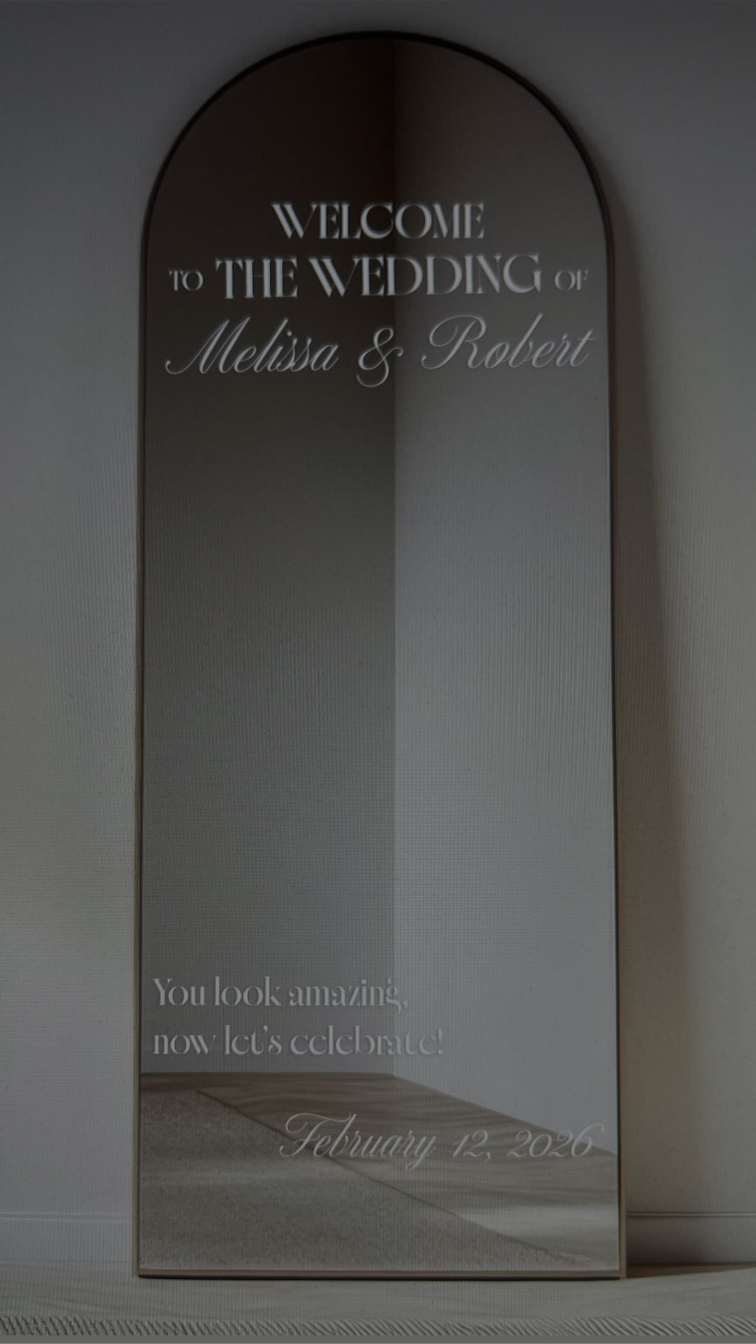 The reason you want it so badly is because a future version of you already has it 🤍
#weddingsigns #signagedesigner