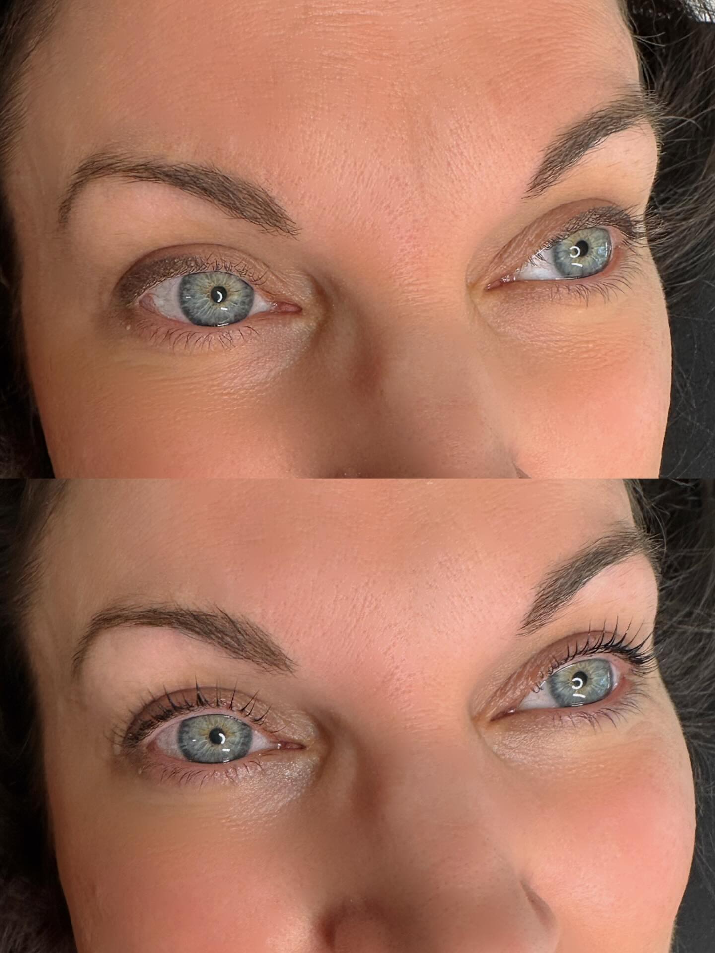 A lash lift can change everything 🤍✨ #lashesyyc #lashlift #lashliftyyc