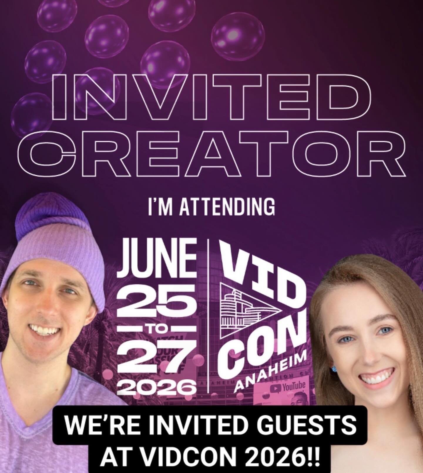Guess who’s going back to Vidcon! ✈️ Thank you to @vidcon to inviting us back this year to soak up all the excitement and connect with with fellow content creators!
If you see my brother and I hanging out and walking around, please feel free to come up and say hi. Without fail every year we always meet some of the most kind hearted, creative, hilarious fans and fellow creators, so we are eager to kick off the week!
#vidconan25 #vidcon #content #contentcreators